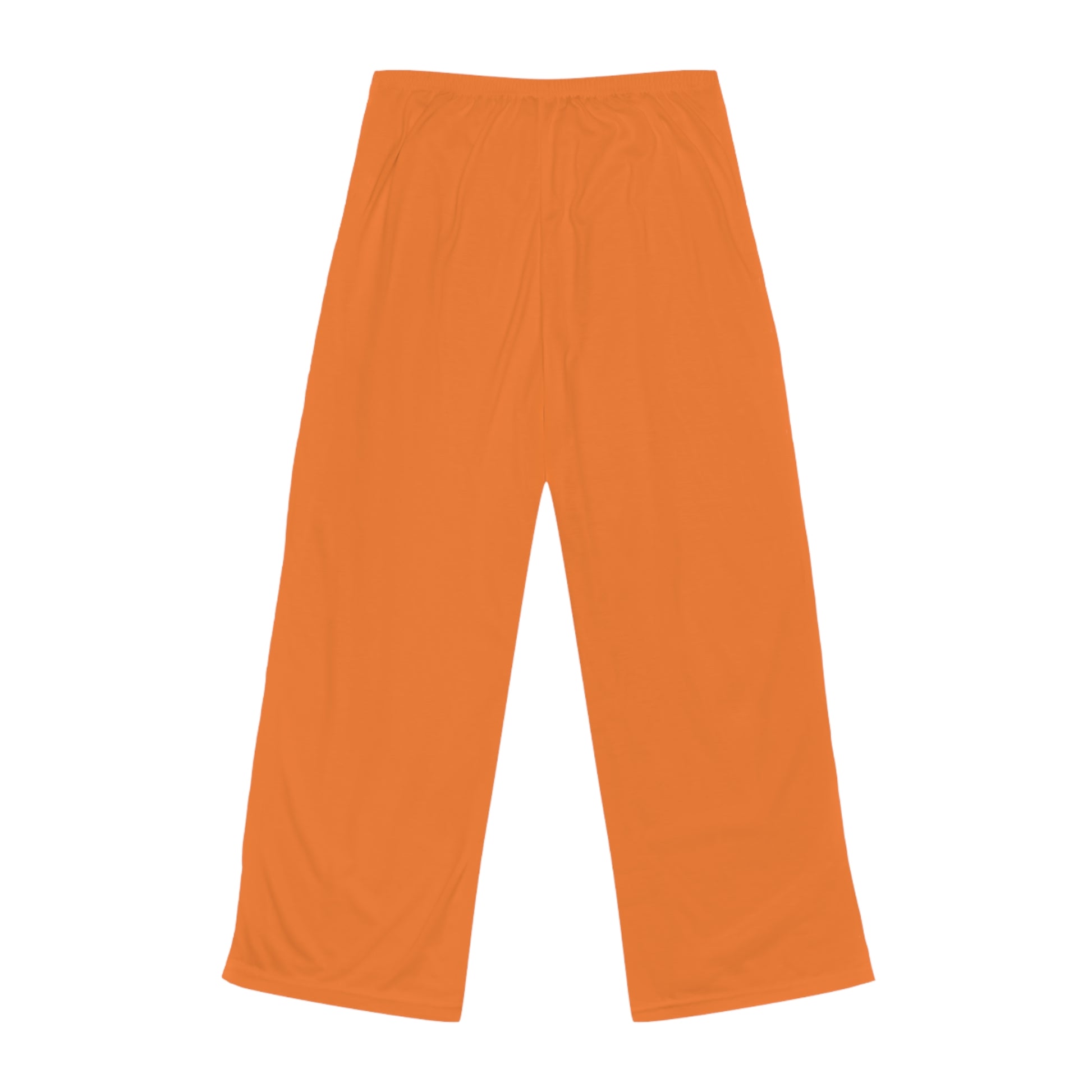 Orange pants on a white background