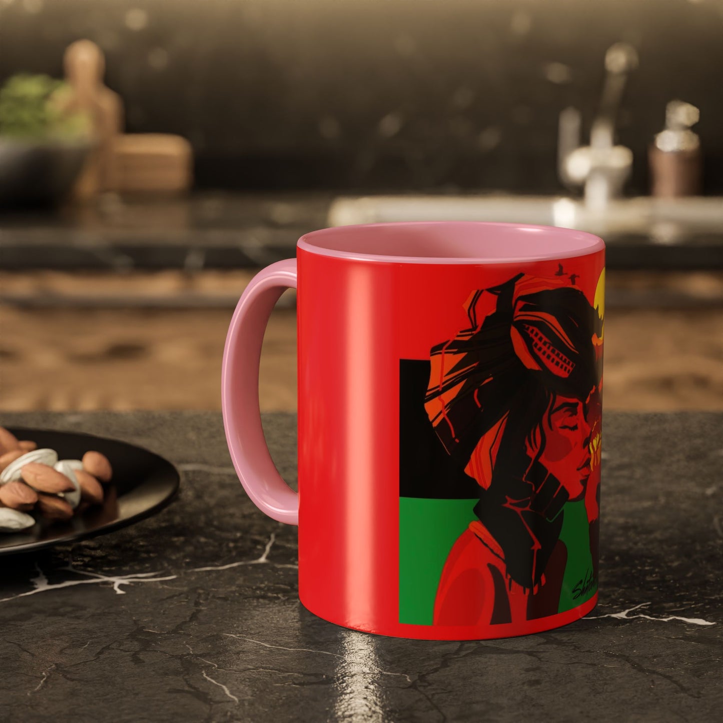 Custom Printed Colorful Mug - Provide A Picture Or Text