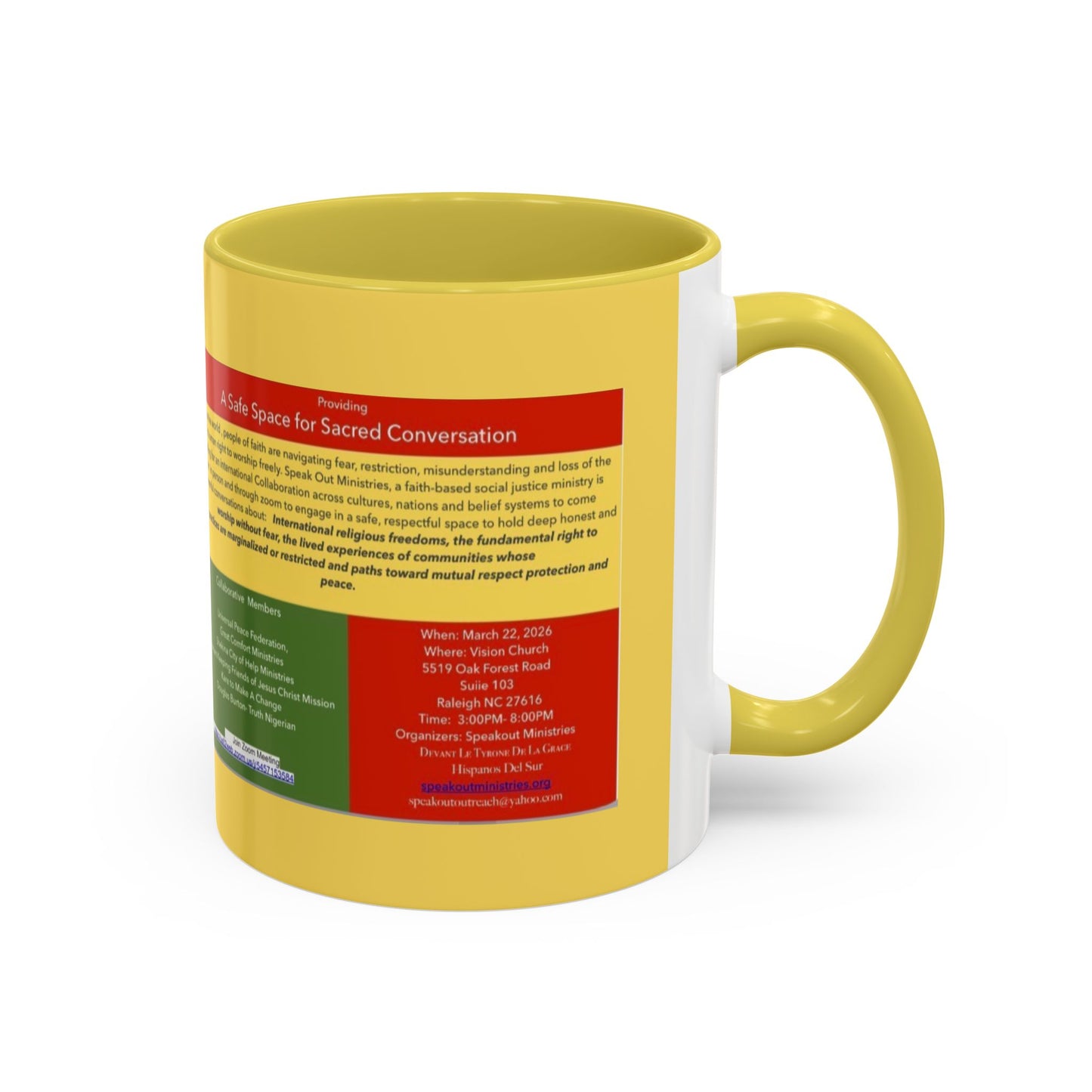 Custom Colorful Mugs (11oz, 15oz)