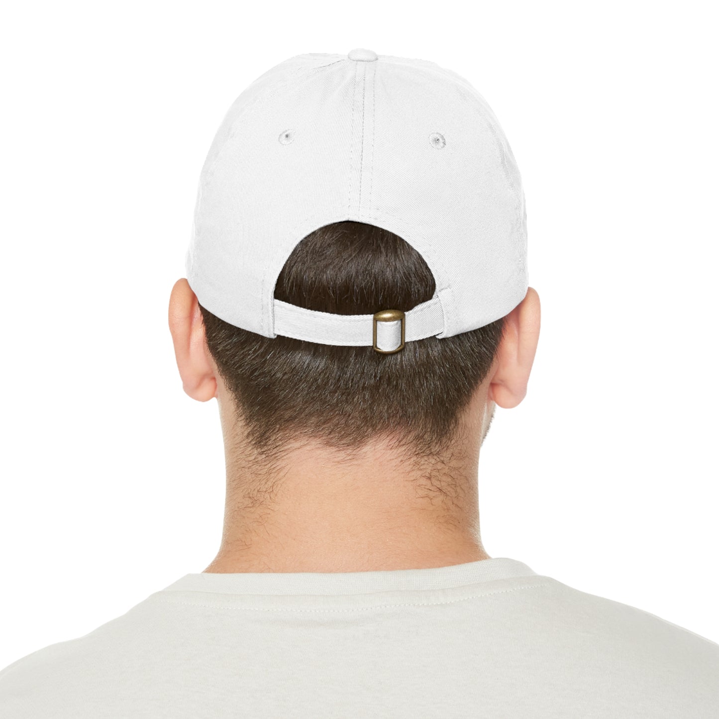 Purple Leather Patch Dad Hat, Casual Cap, Stylish Accessories for Father’s Day image 5