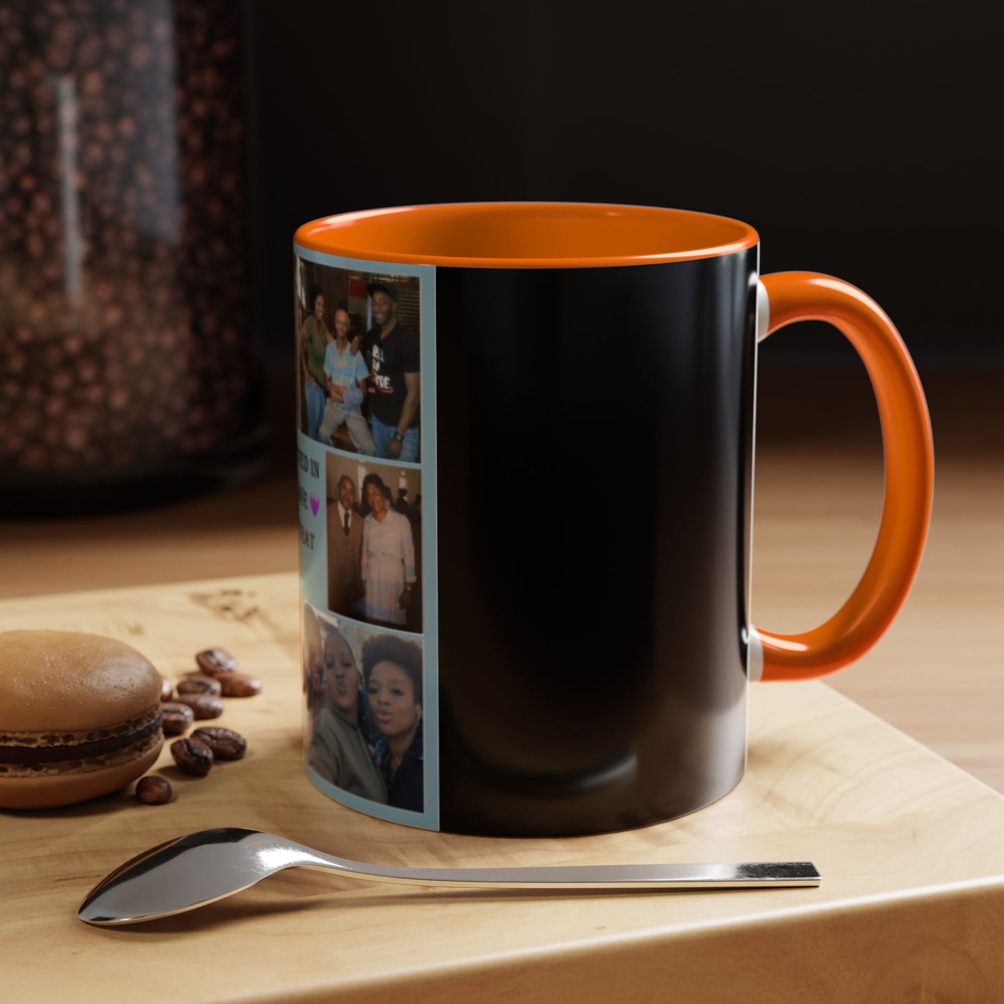 Custom Accent Coffee Mug Custom - Provide Your Text Or Picture