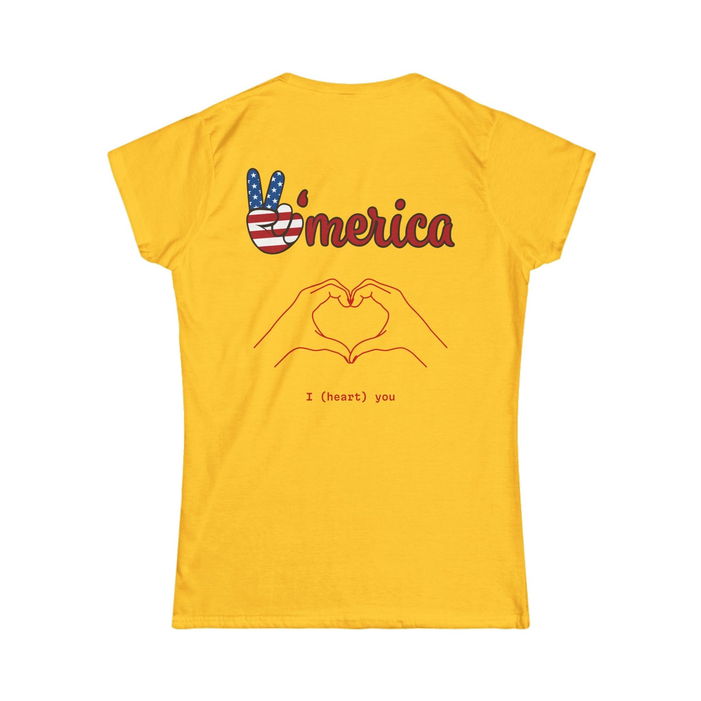 Camiseta del 4 de julio para mujer