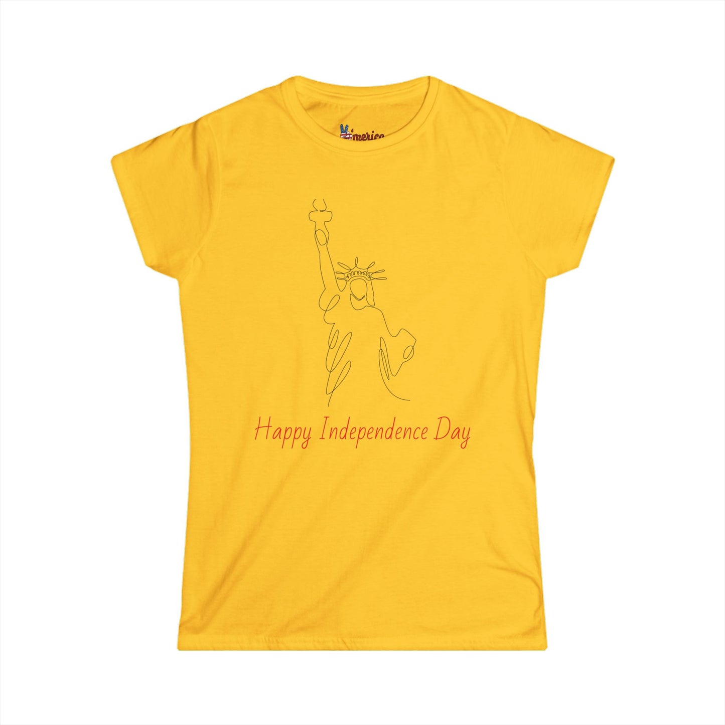 Camiseta del 4 de julio para mujer