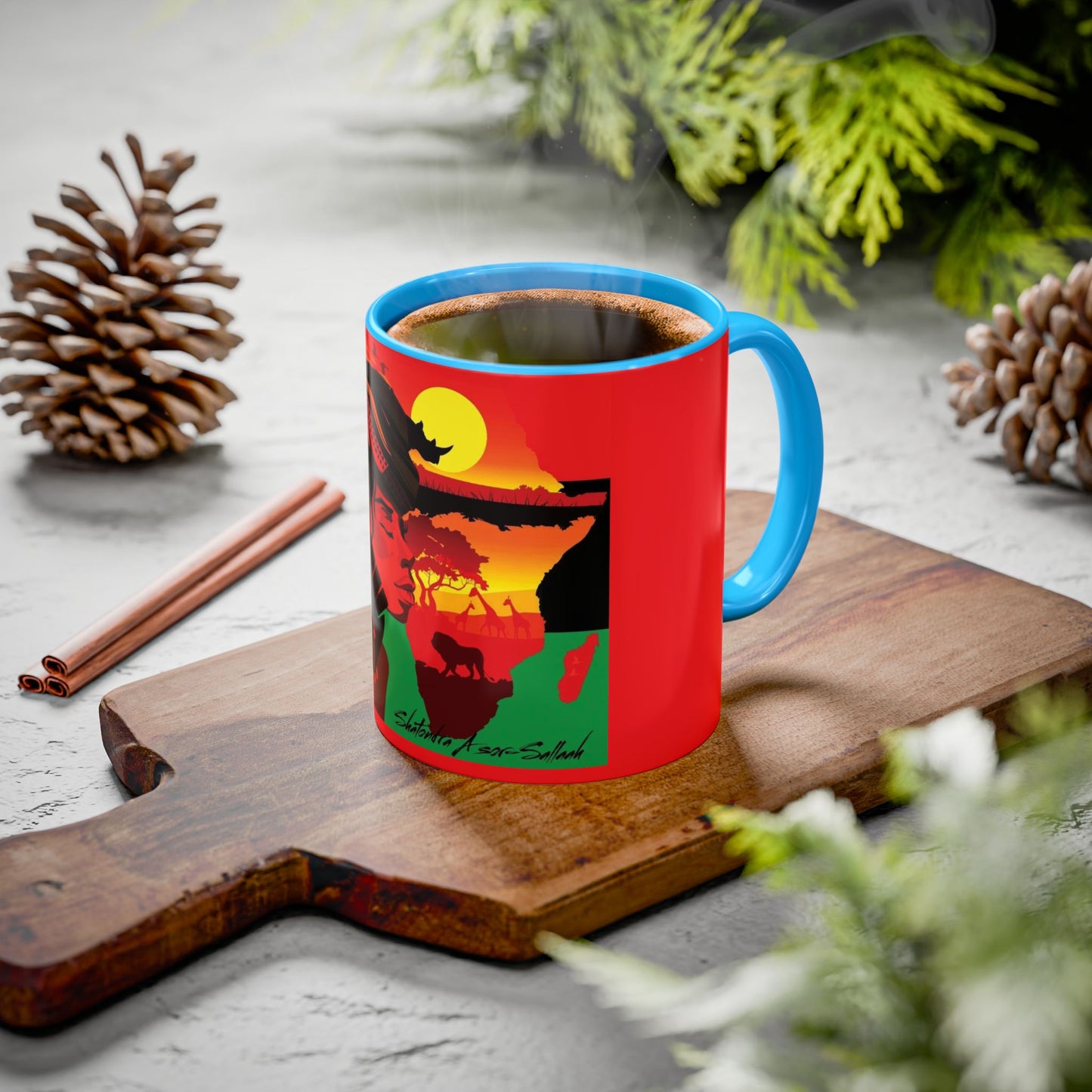 Custom Printed Colorful Mug - Provide A Picture Or Text