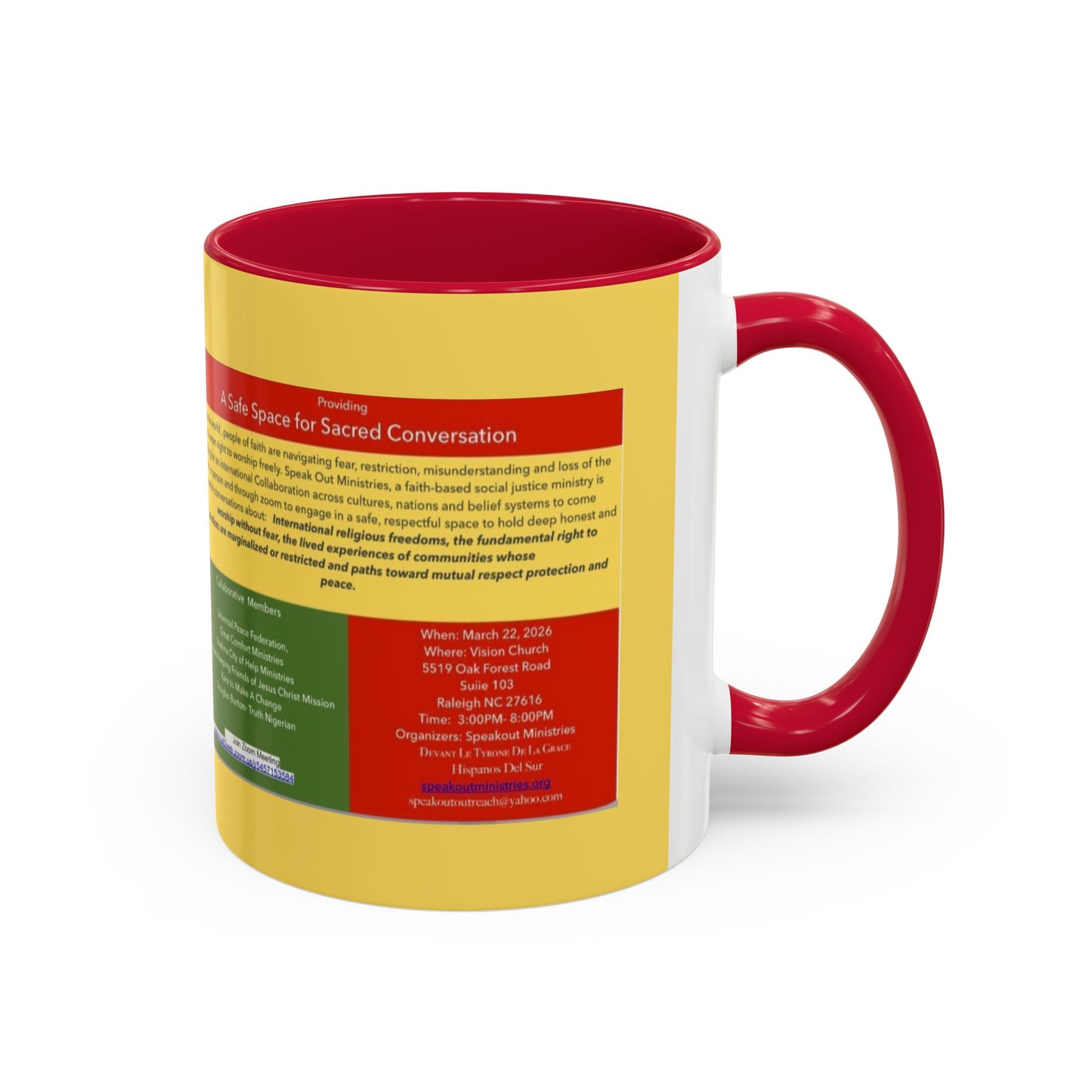 Custom Colorful Mugs (11oz, 15oz)