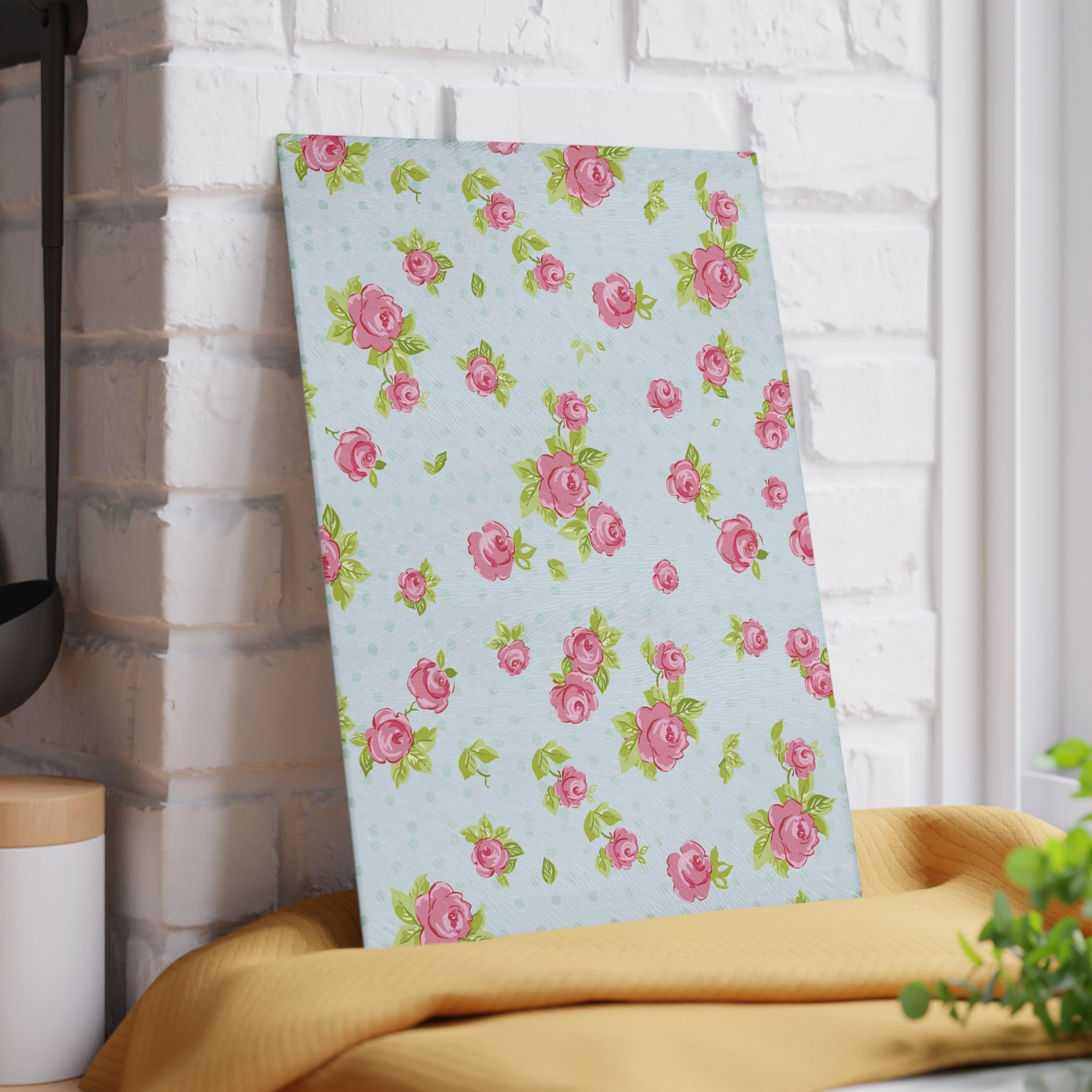Floral Cutting Board | Perfect for Housewarming Gifts, Kitchen Decor,  image 1