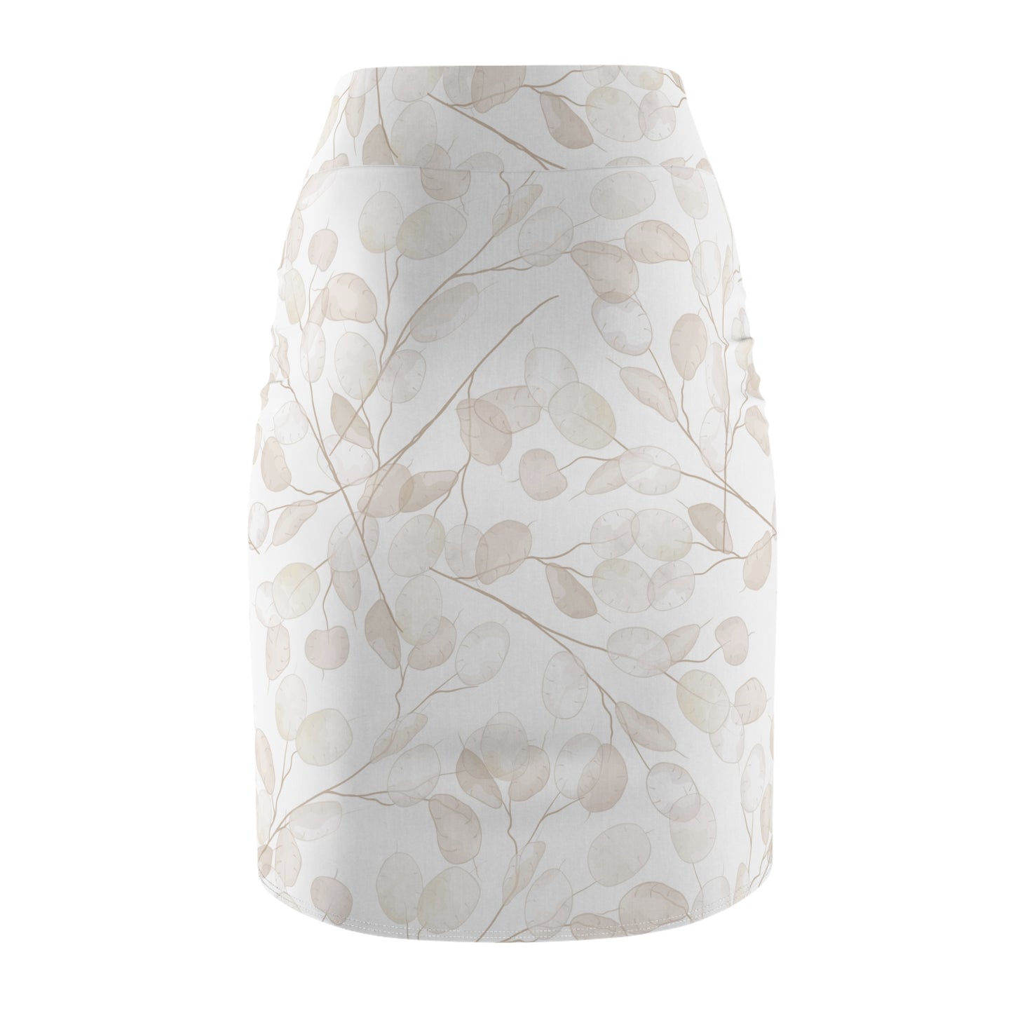 Elegant Floral Women's Pencil Skirt, Stylish Office Wear, Date Night Outfit image 1