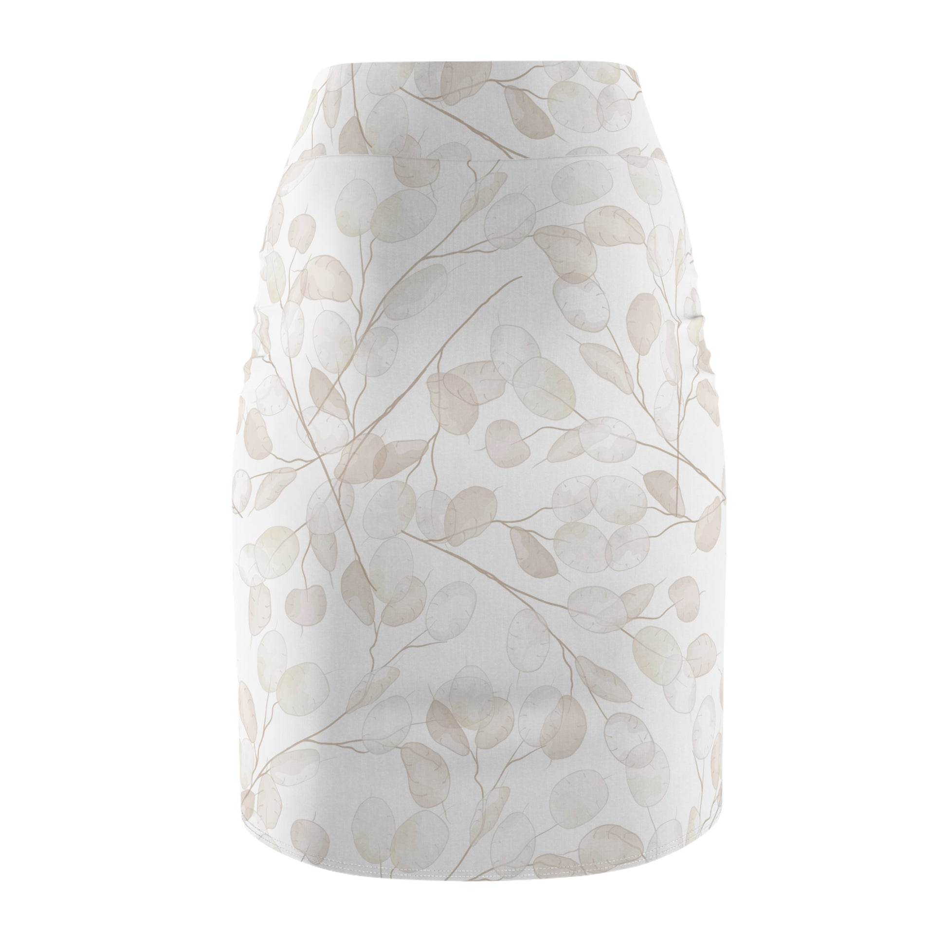 Elegant Floral Women's Pencil Skirt, Stylish Office Wear, Date Night Outfit image 1