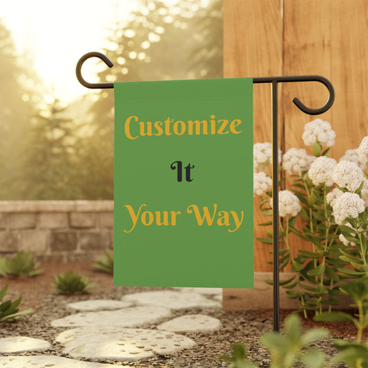 Customizable Garden Banner, Personalized House Flag/Garden & Outdoor Decor image 1