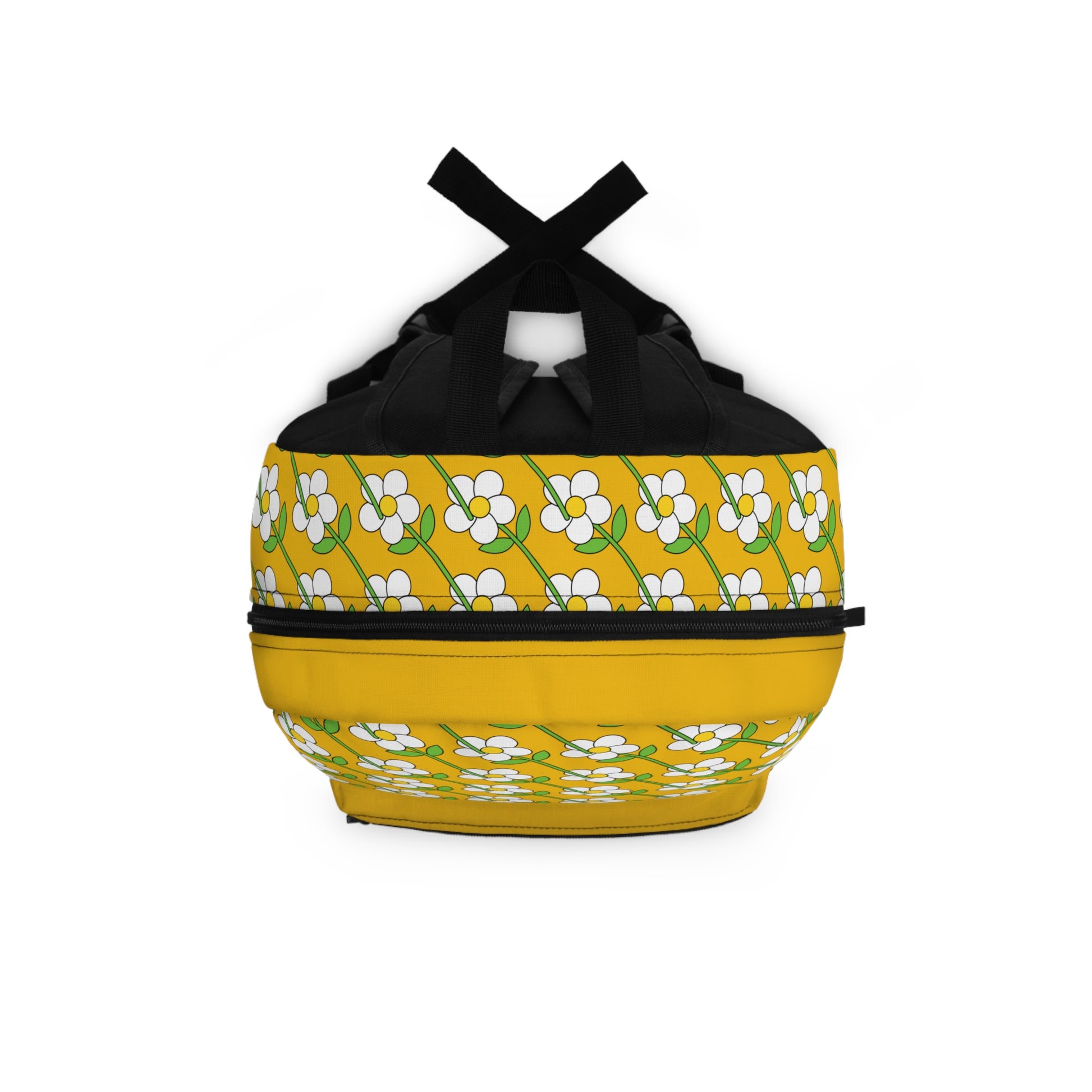 Stylish Eco Friendly Daisy Backpack - Trendy School Bag For Everyday Use image 3