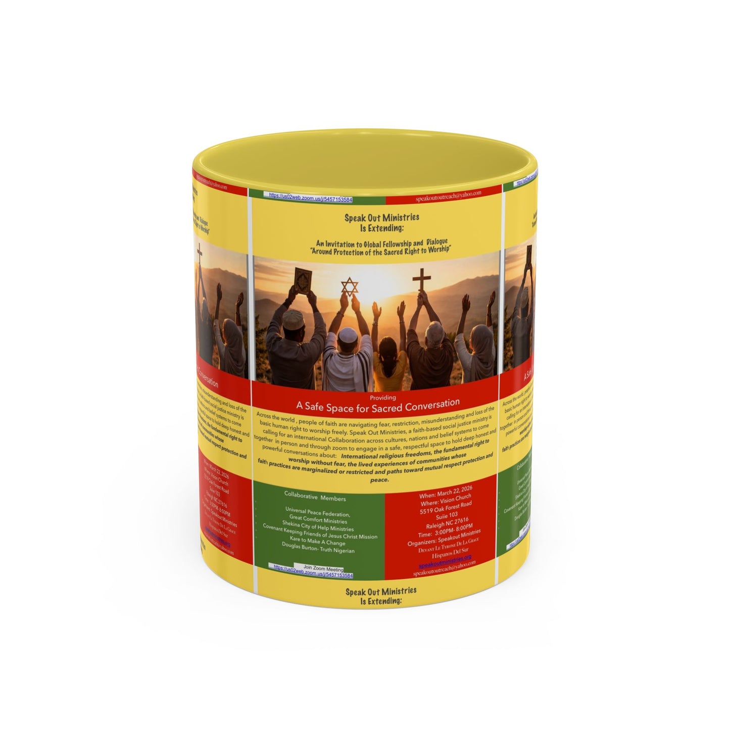 Custom Colorful Mugs (11oz, 15oz)