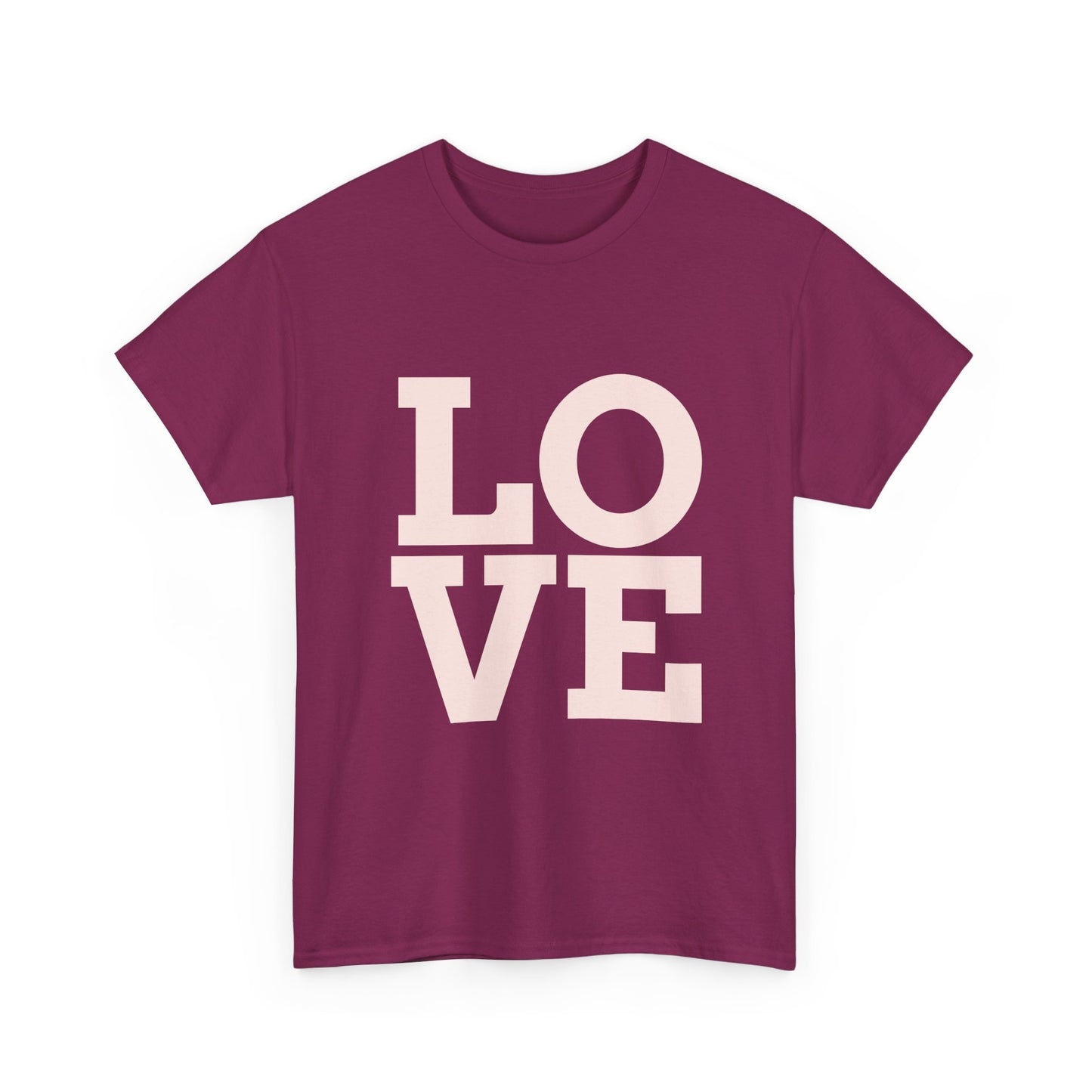 Camiseta unisex de algodón grueso
