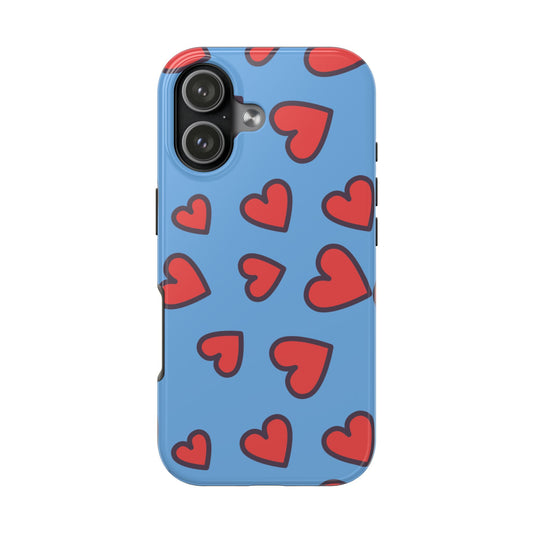 Heart Pattern Tough Phone Case image 0
