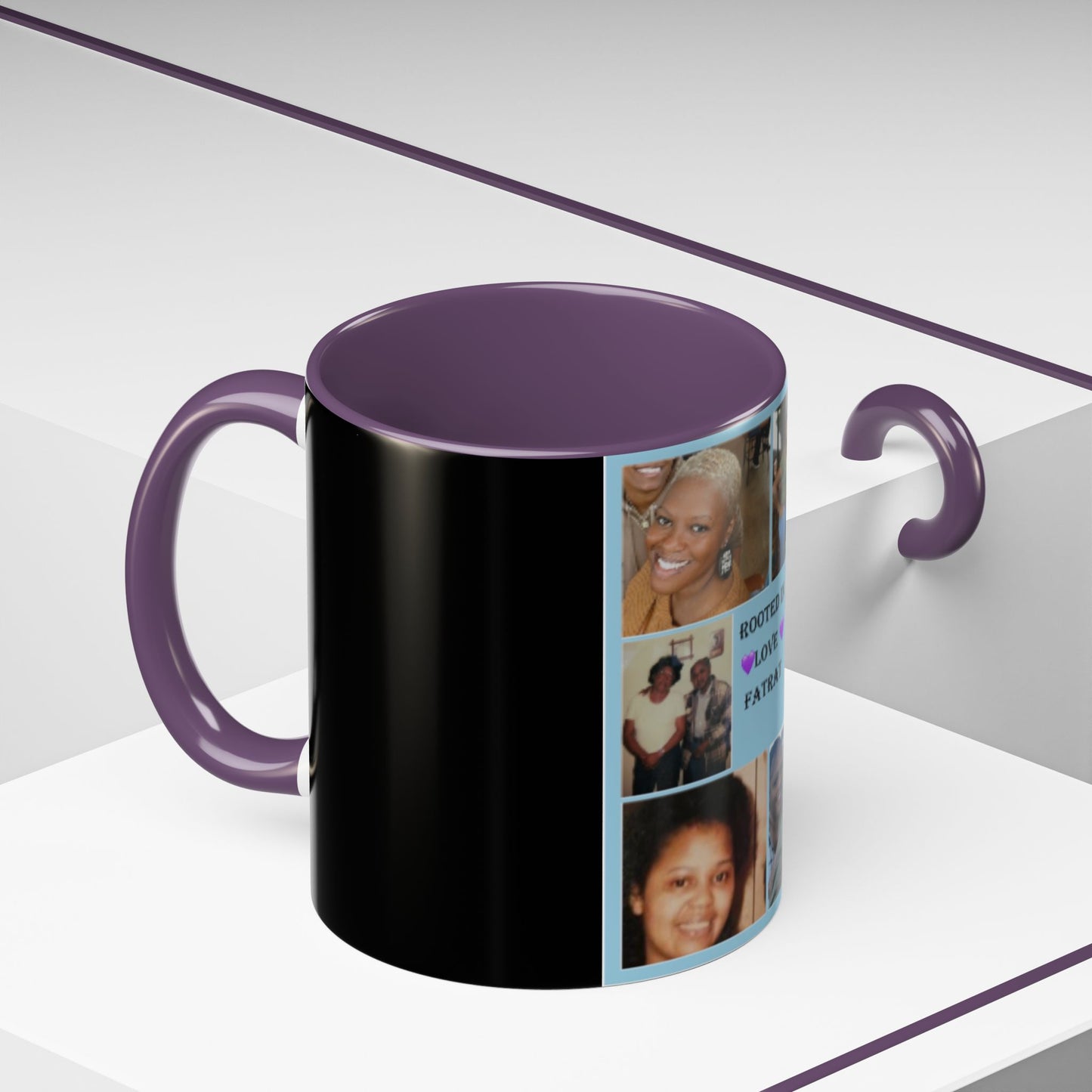 Custom Accent Coffee Mug Custom - Provide Your Text Or Picture
