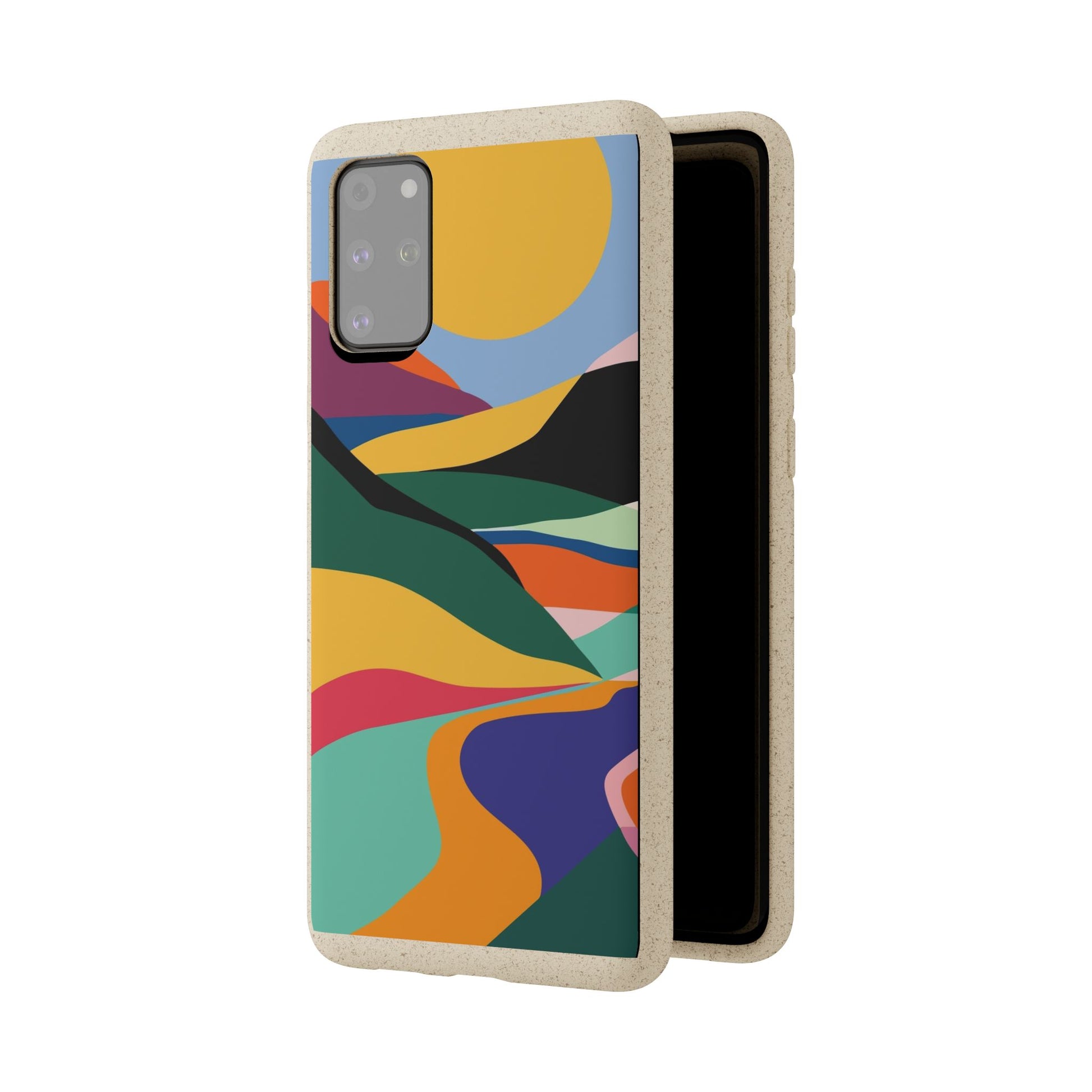 Copy of Eco-Friendly Phone Cases, Biodegradable Cell Phone Cover Abstract Art image 8