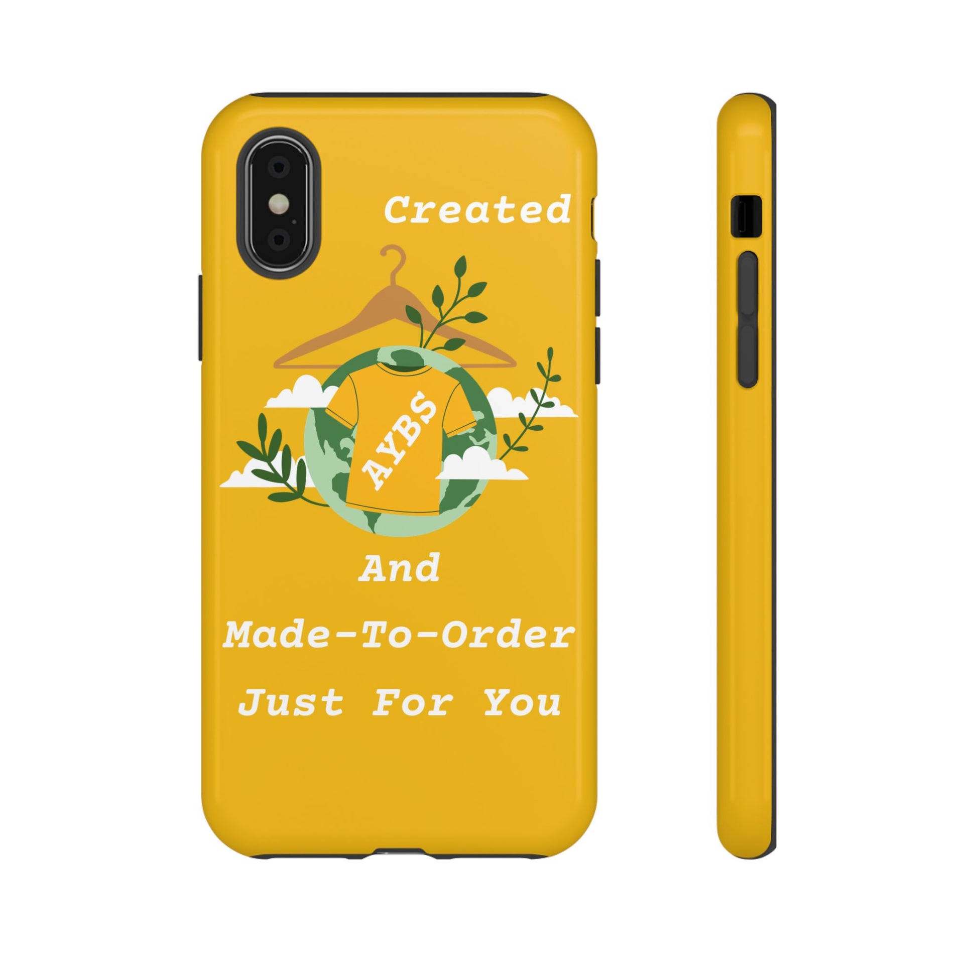 Peach Print Phone Case, Cute Tough Case, Mobile Gift Cover for Fruit Lovers image 8
