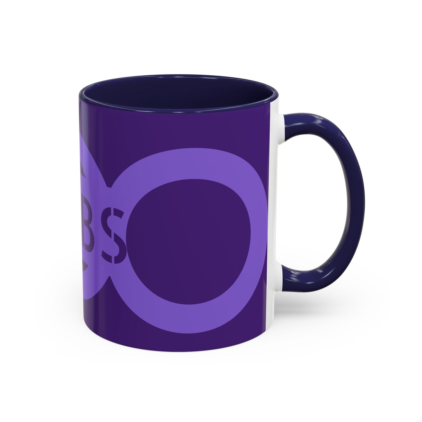 Purple Infinity Symbol Coffee Mug With AYBS Brand Awareness, Unique Home Decor image 5