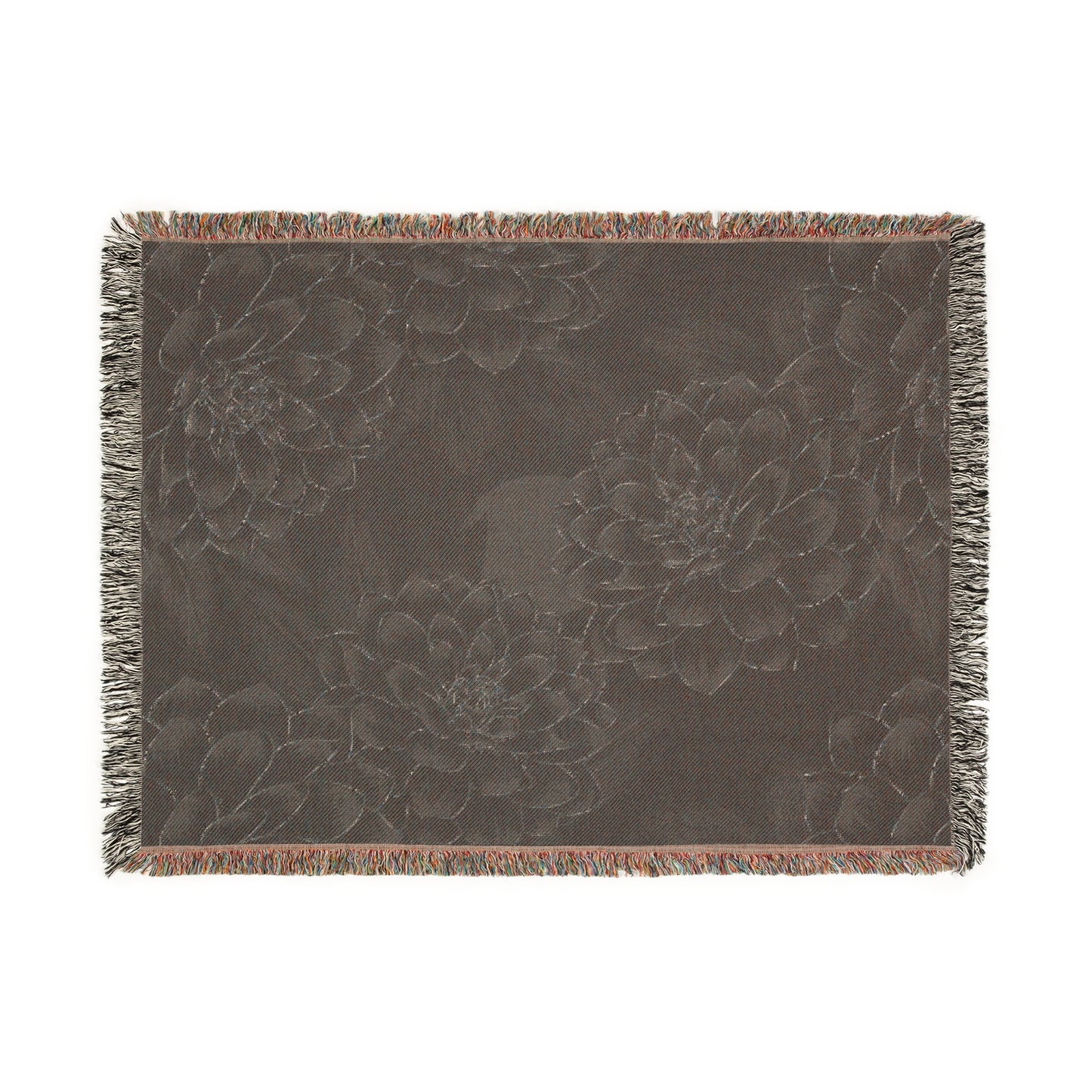 Cozy Floral Woven Blanket - Perfect for Home Decor, Gifts, Snuggling, Bedspread image 5