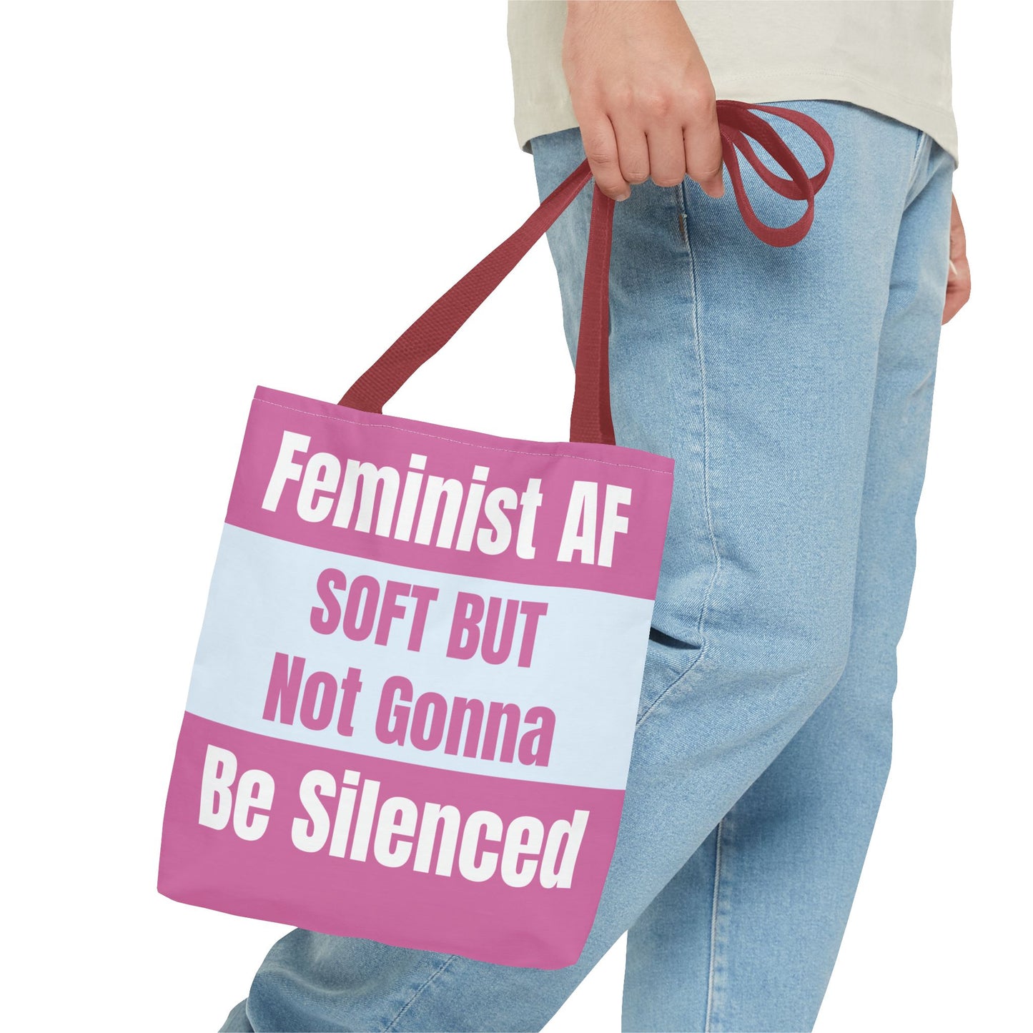 Colorful AOP Tote Bag - Stylish, Reusable Shopping Bag, Great For Everyday Wear image 3