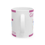 Get Your Groves On ceramic coffee mug with glossy finish and vibrant design