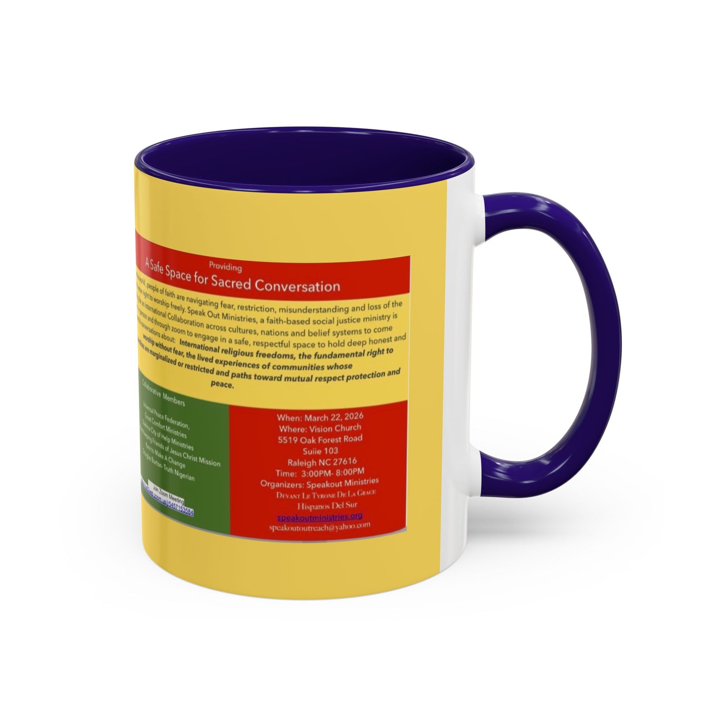 Custom Colorful Mugs (11oz, 15oz)