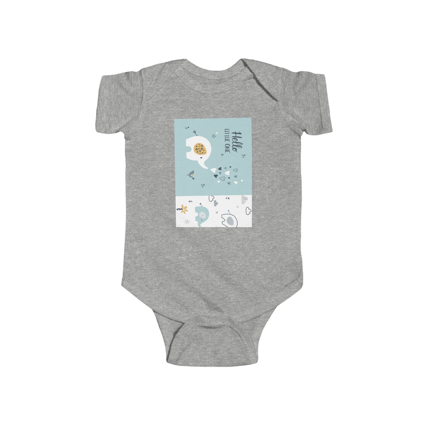 Cute Infant Bodysuit with Playful Design, Unisex Baby Wear & Shower Gift image 3