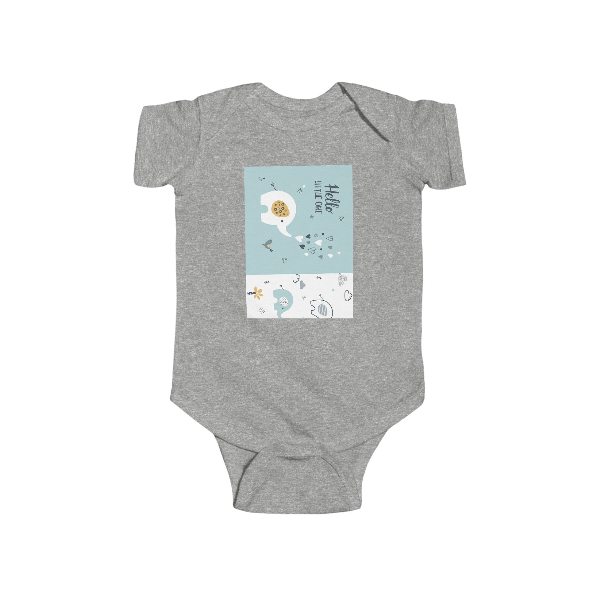 Cute Infant Bodysuit with Playful Design, Unisex Baby Wear & Shower Gift image 3