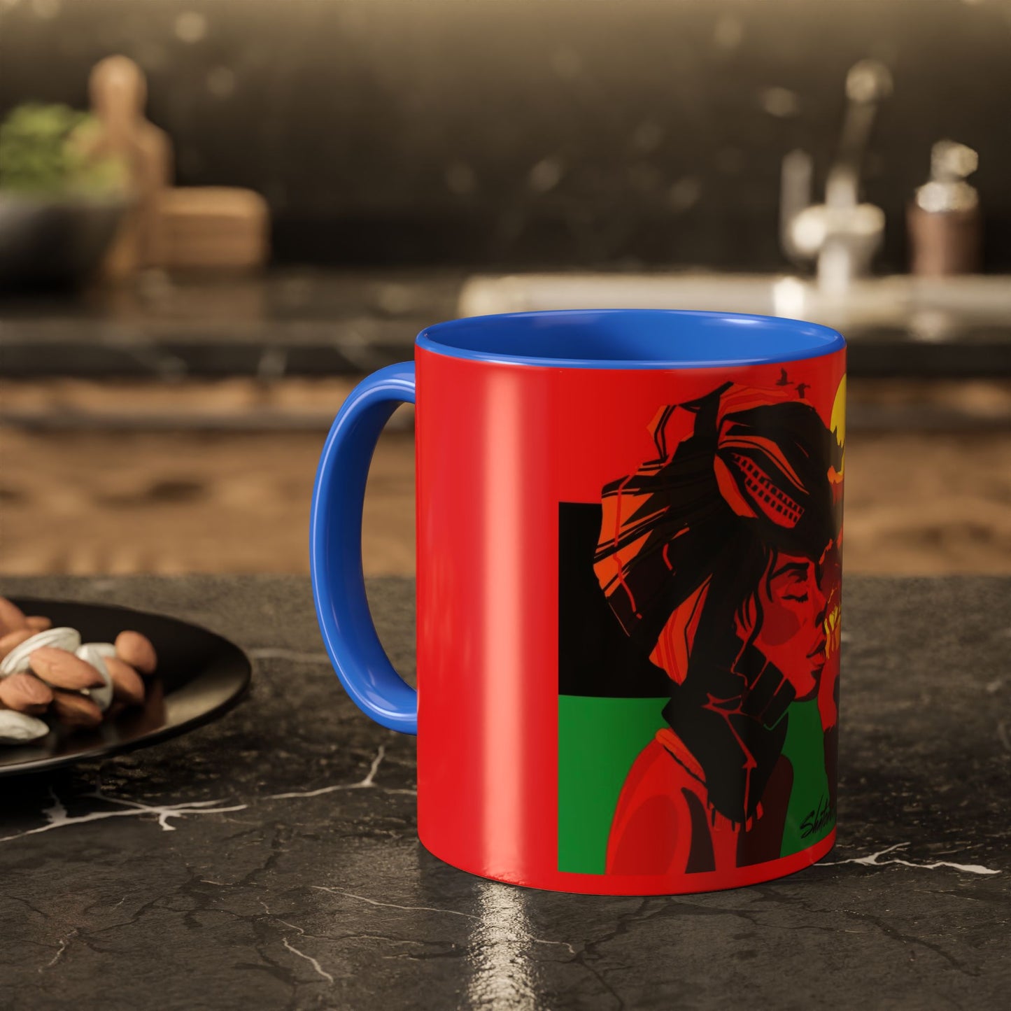 Custom Printed Colorful Mug - Provide A Picture Or Text