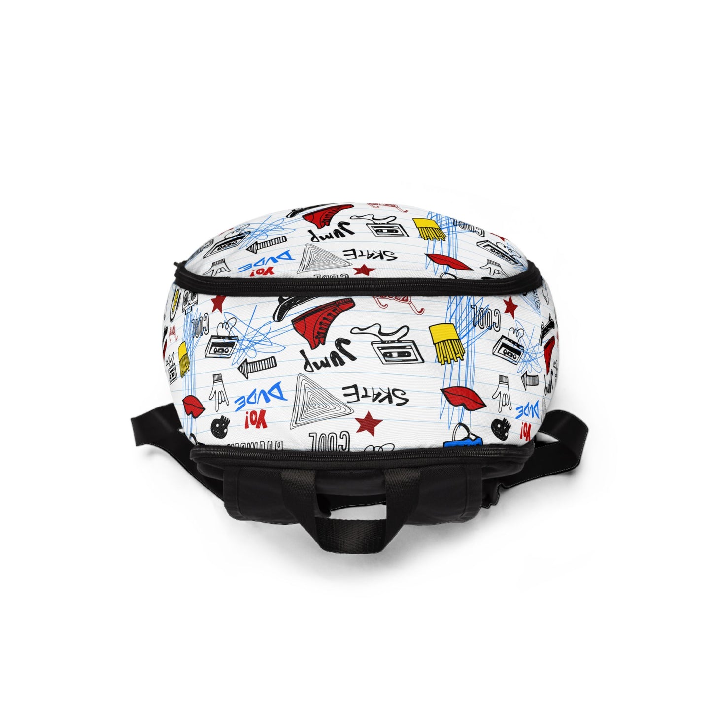 Stylish Seamless Backpack For Youth, Hipsters Or Emo |Trendy, Bag for Teens image 3