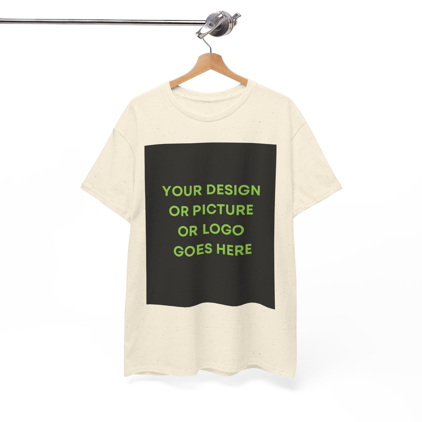 Custom Photo & Text T‑Shirt — Personalized Front/Back Print Tee
