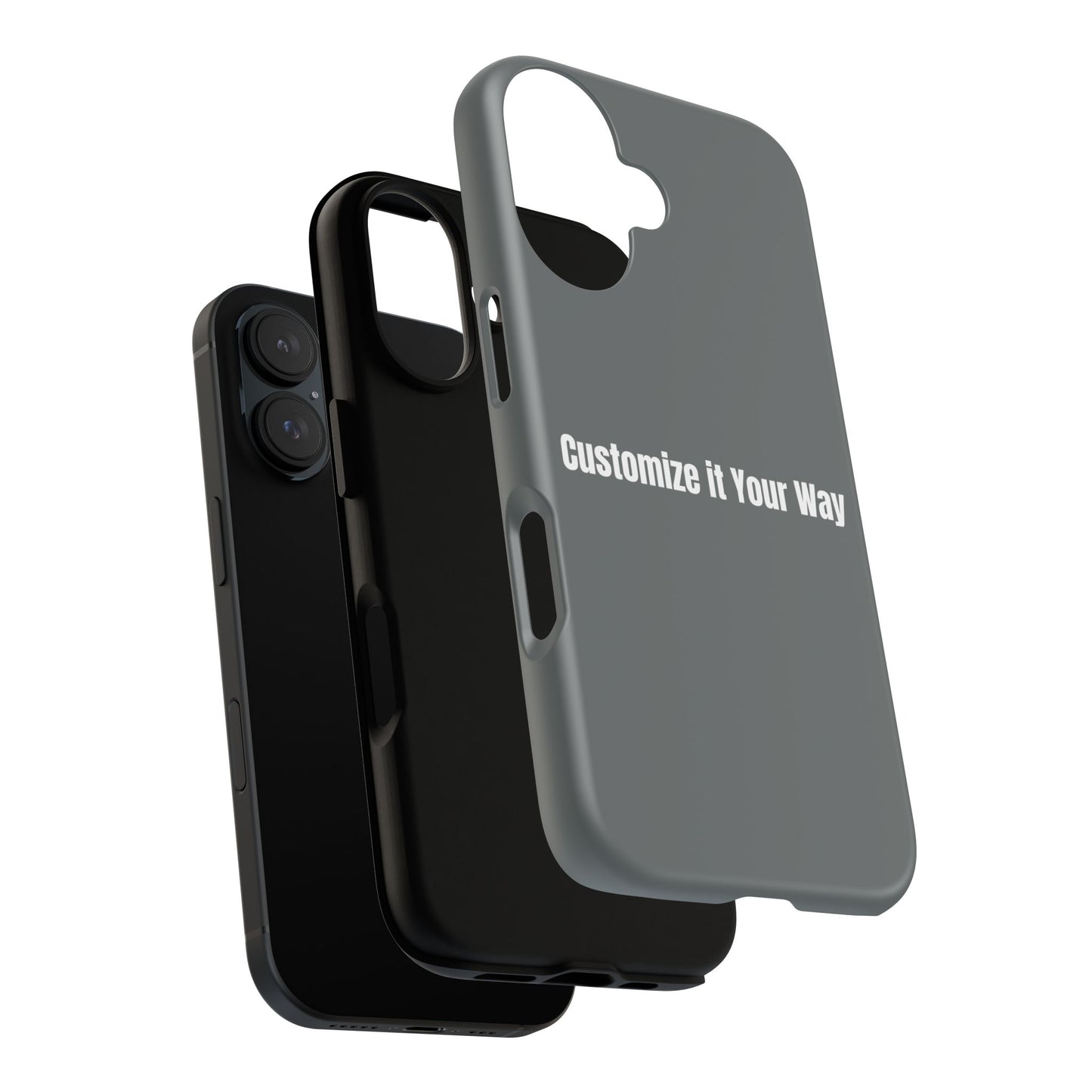 Durable & Protective Phone Case with Customizable Text, Personalized It Your Way image 6