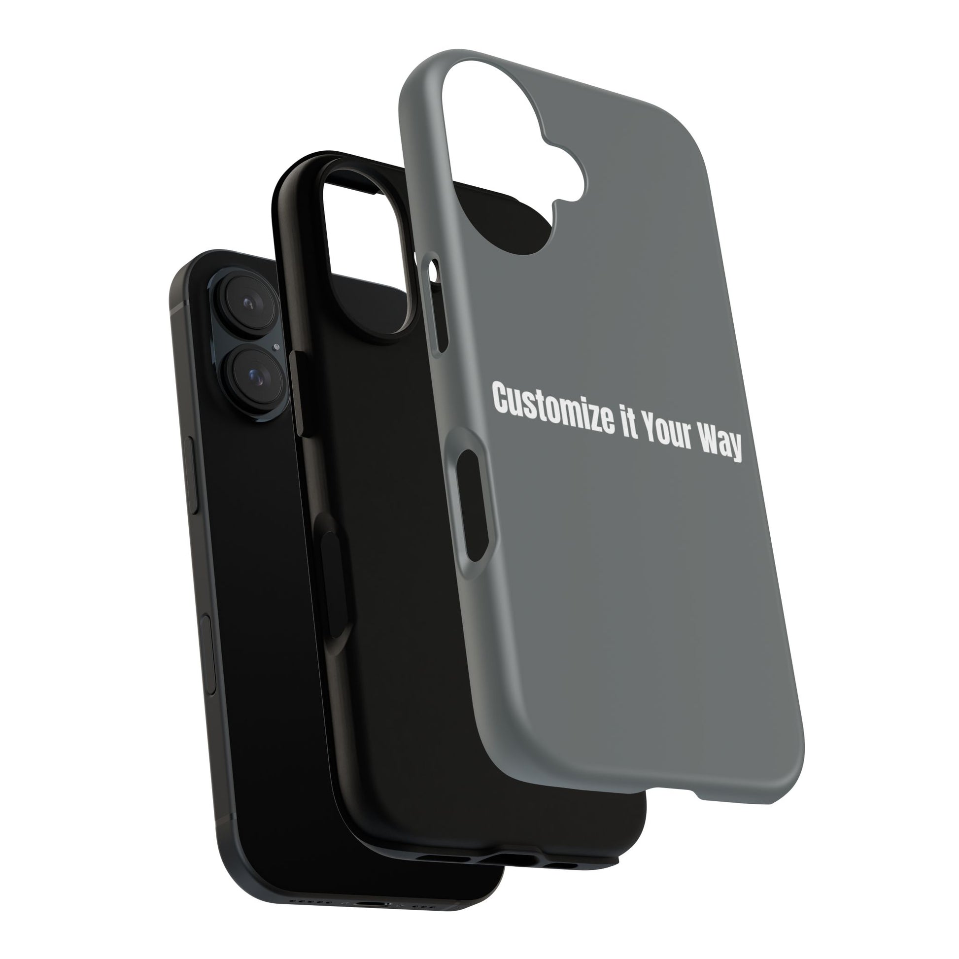 Durable & Protective Phone Case with Customizable Text, Personalized It Your Way image 6