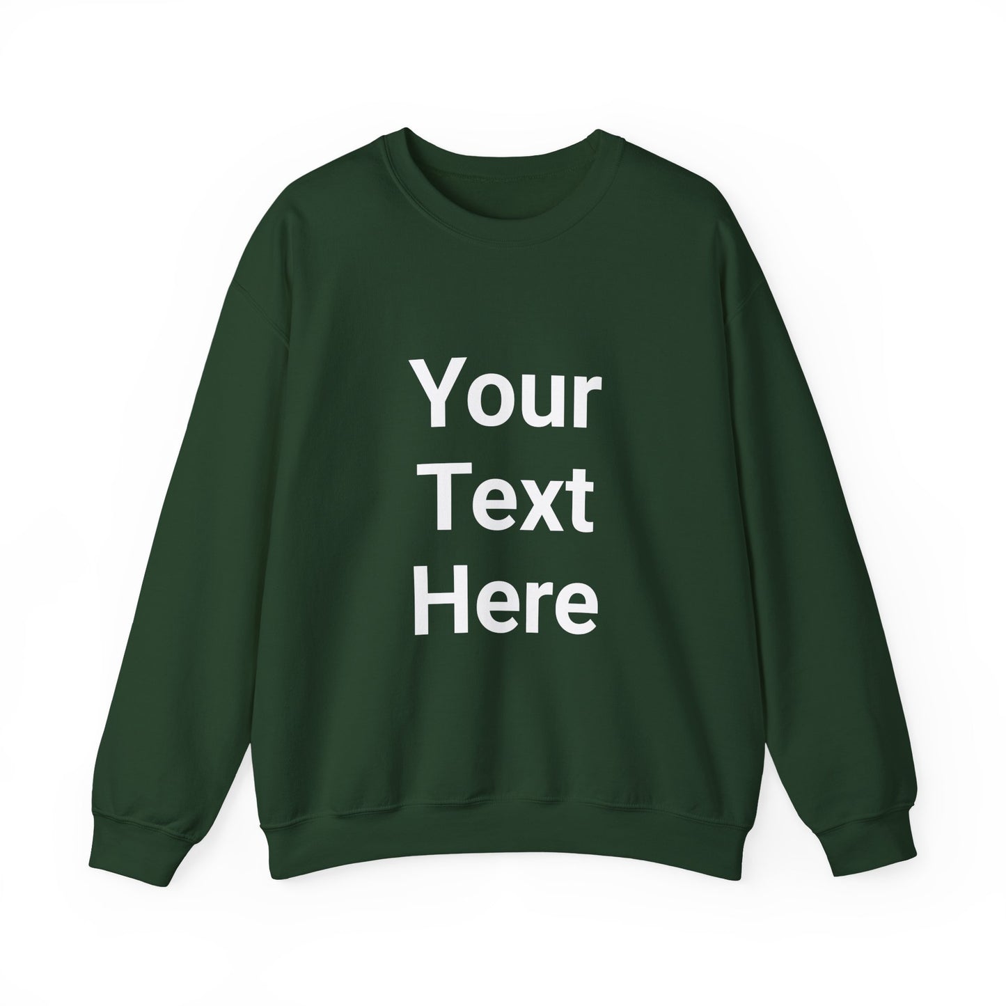 Personaliza esta sudadera de cuello redondo