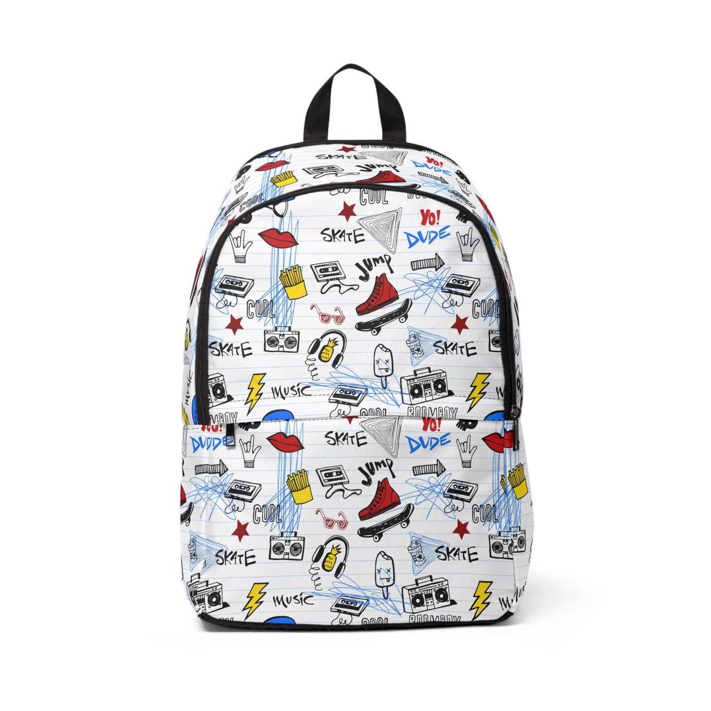 Stylish Seamless Backpack For Youth, Hipsters Or Emo |Trendy, Bag for Teens image 0