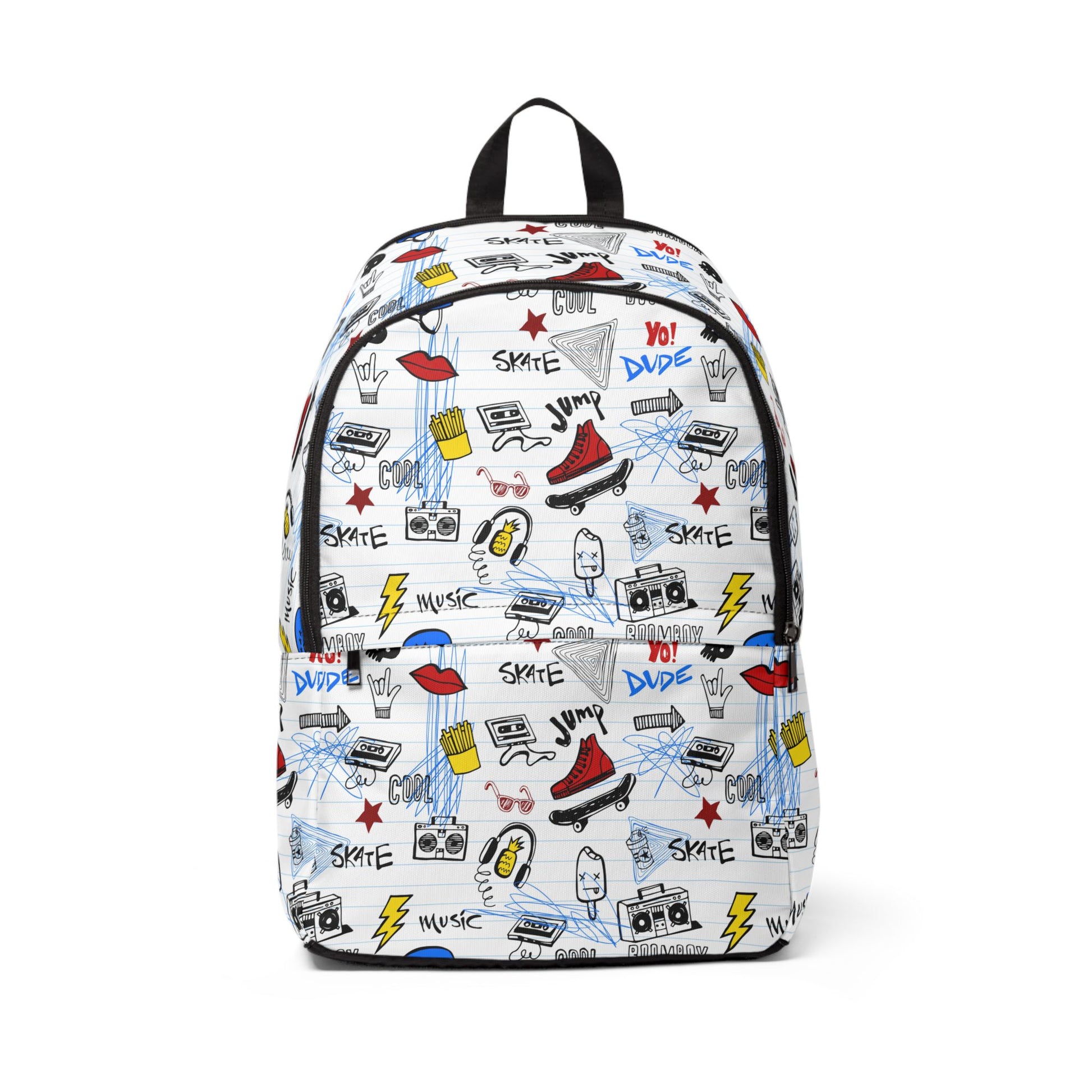 Stylish Seamless Backpack For Youth, Hipsters Or Emo |Trendy, Bag for Teens image 0