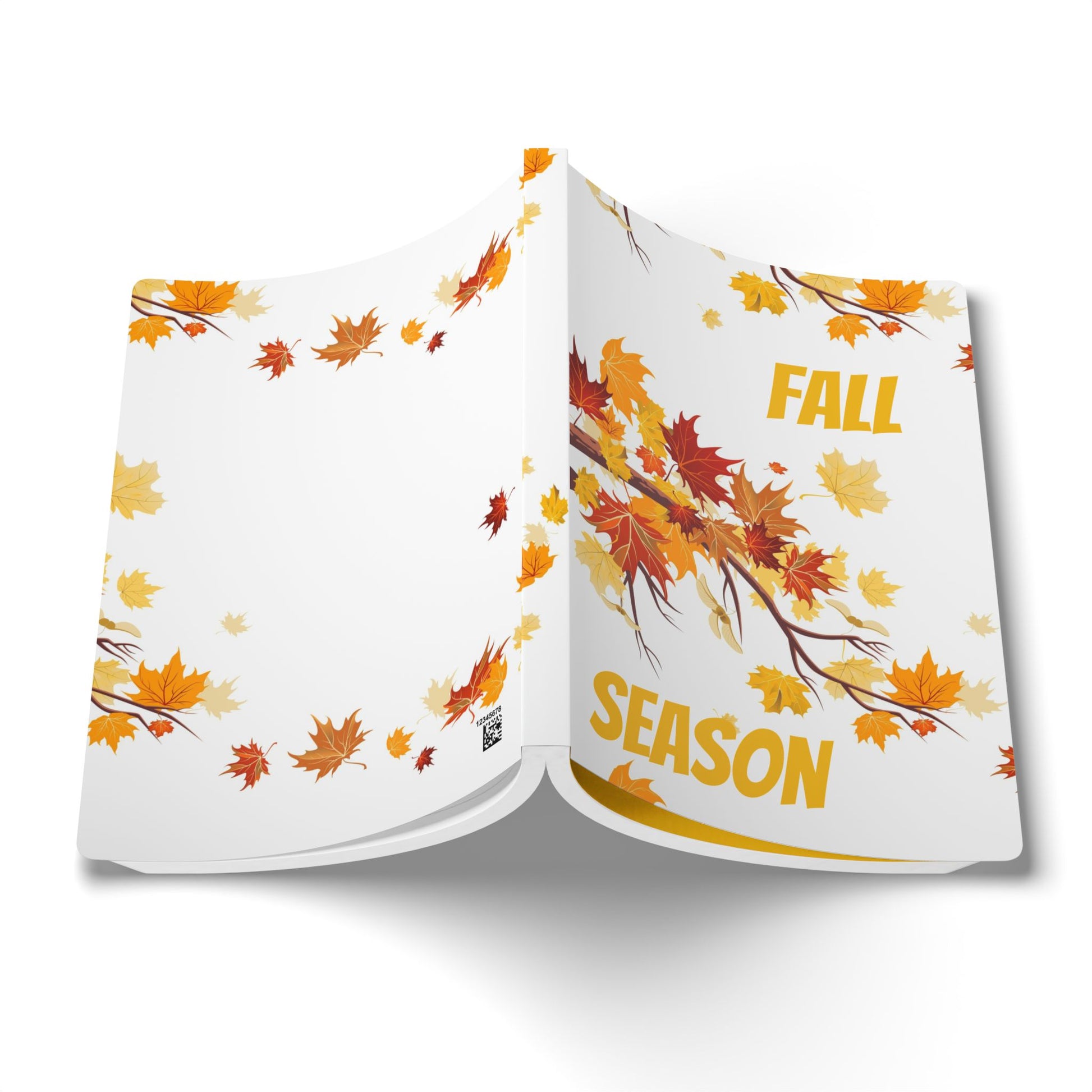 Fall-Themed Softcover Journal - Perfect for Note-taking, Gift for Coffee Lover image 13