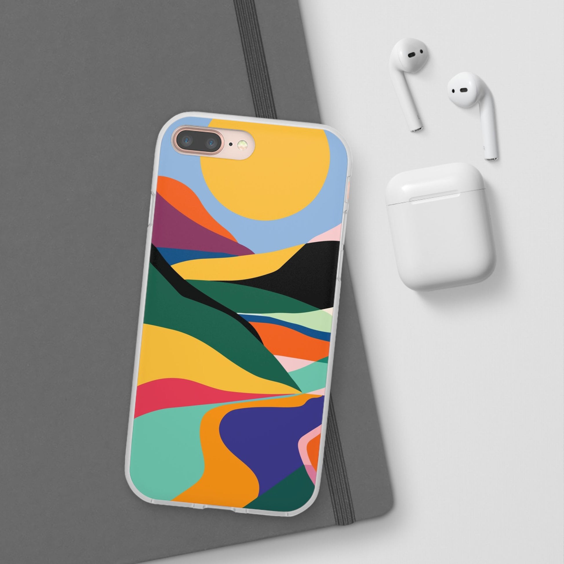 Colorful Landscape Flexi Cases  image 6