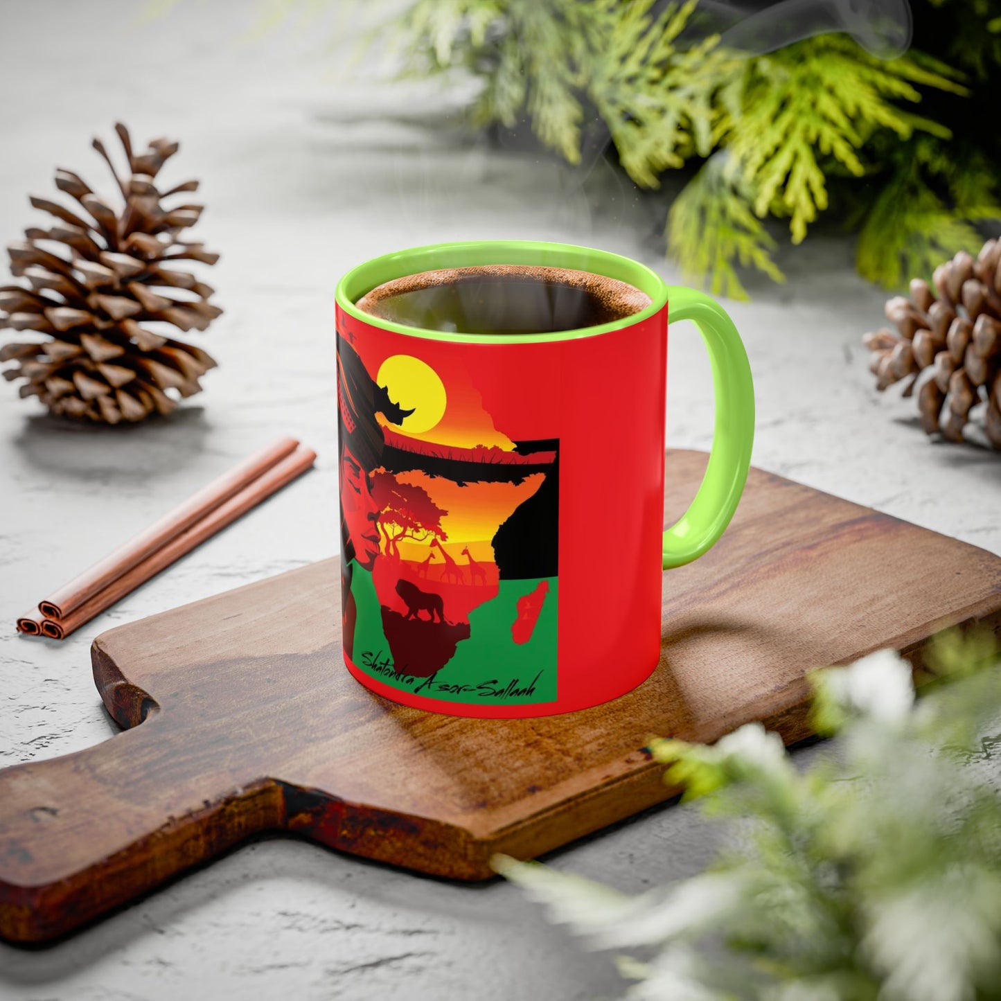 Custom Printed Colorful Mug - Provide A Picture Or Text