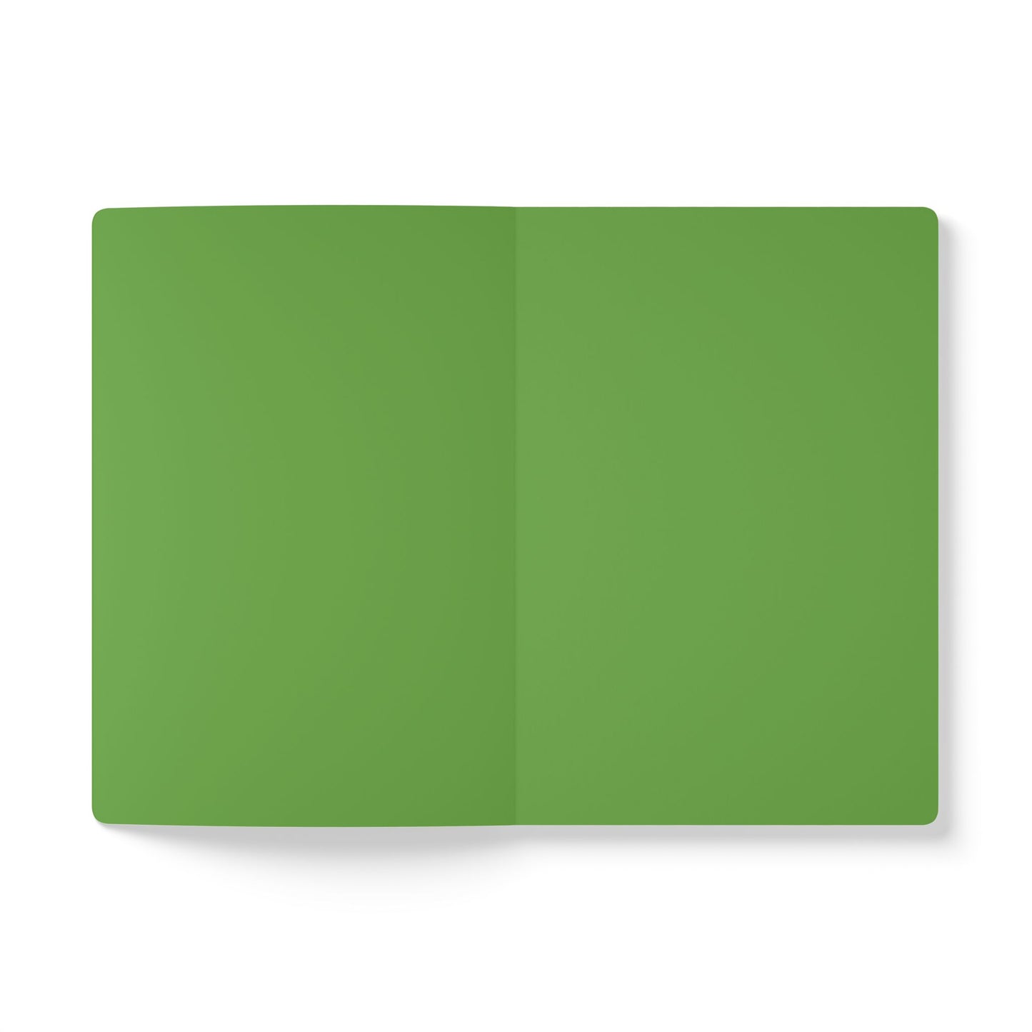 Custom Text Minimalist Green Journal