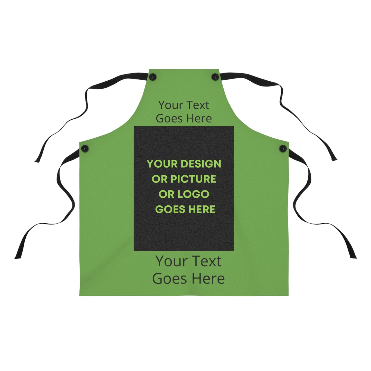 Personalized This Kitchen Apron with Your Text & Design