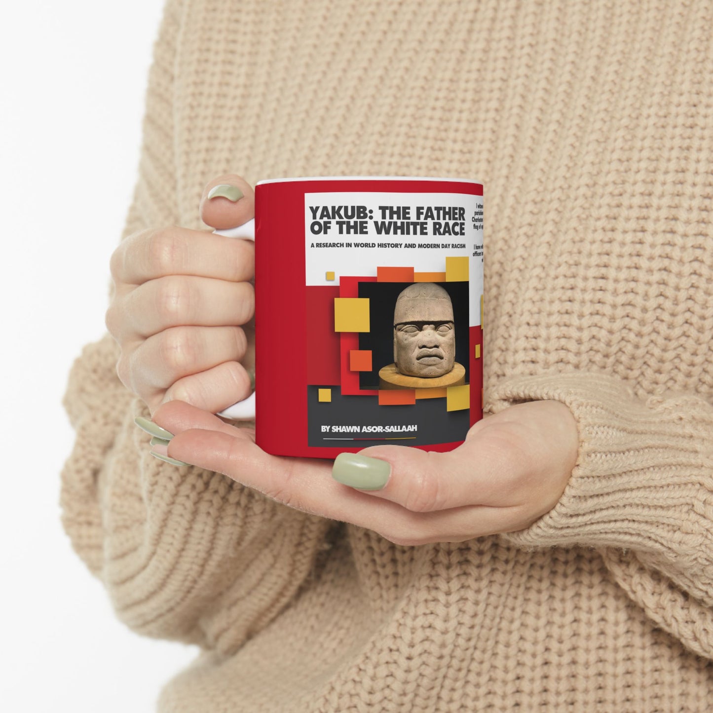 Custom Printed Ceramic Mug - Provide A Picture Or Text