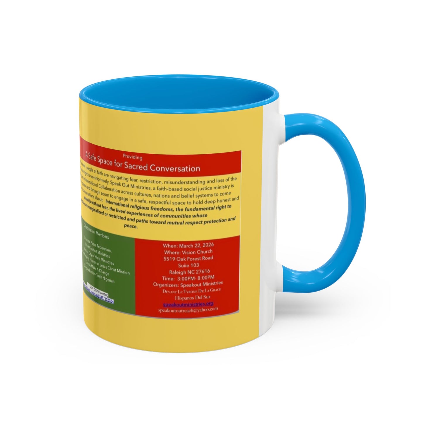 Custom Colorful Mugs (11oz, 15oz)