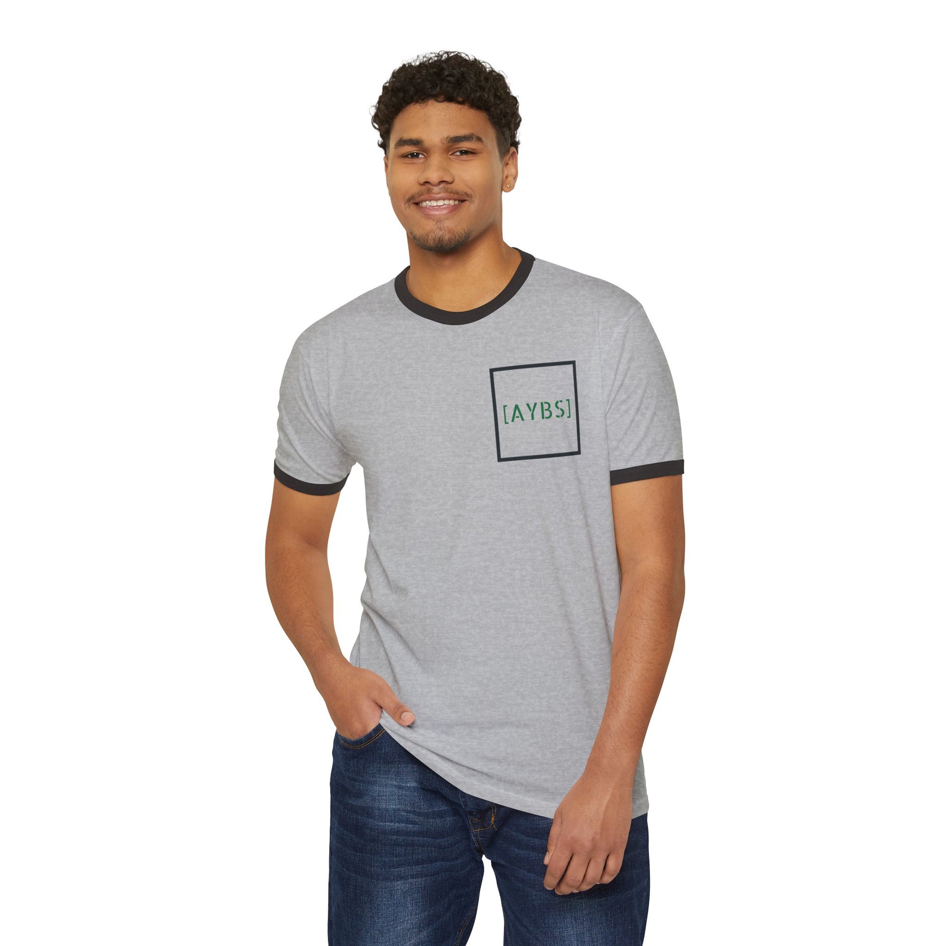 Unisex Cotton Ringer T-Shirt image 6