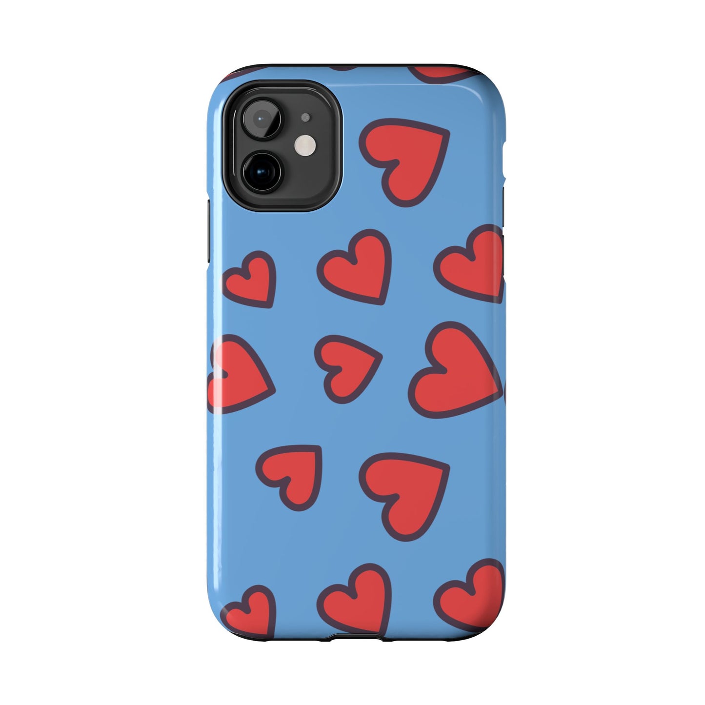 Heart Pattern Tough Phone Case image 2