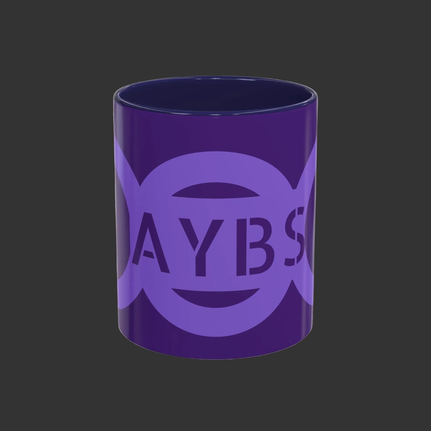 Purple Infinity Symbol Coffee Mug With AYBS Brand Awareness, Unique Home Decor image 4
