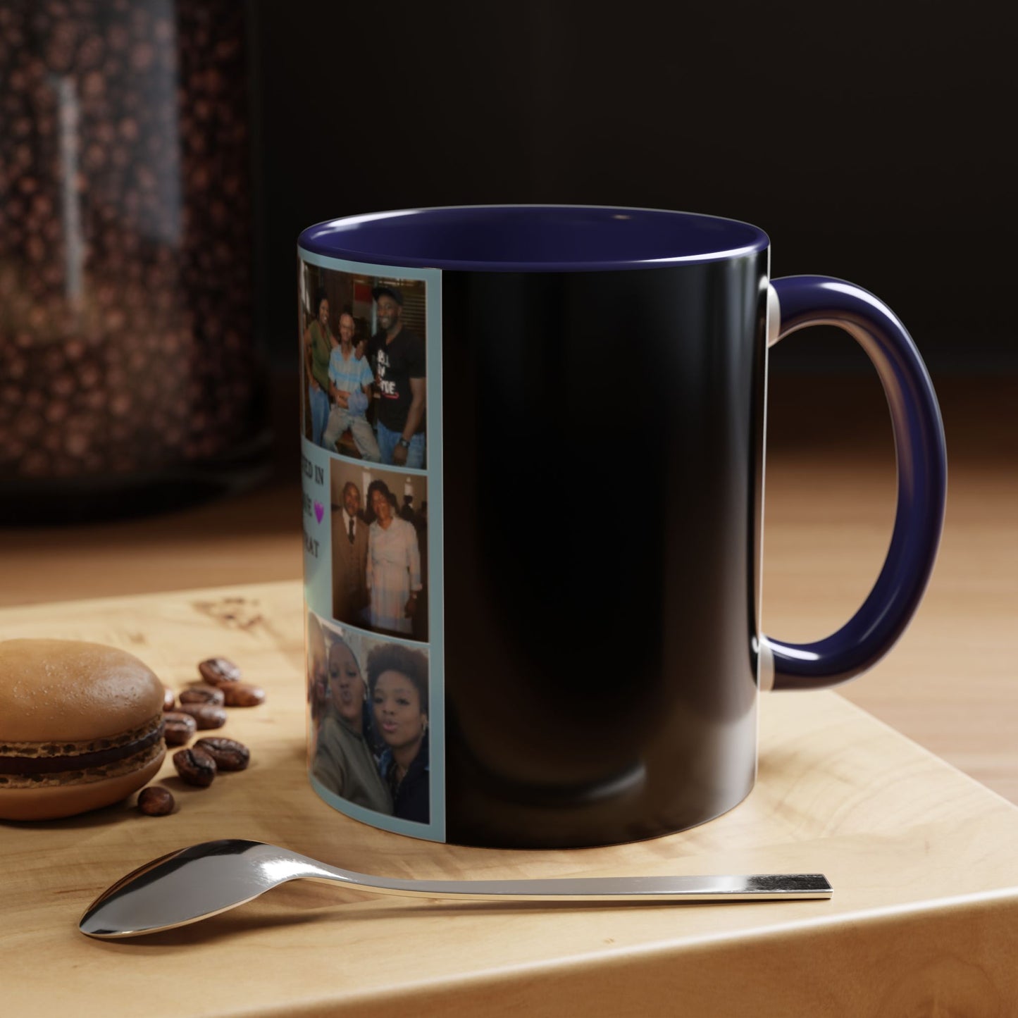 Custom Accent Coffee Mug Custom - Provide Your Text Or Picture