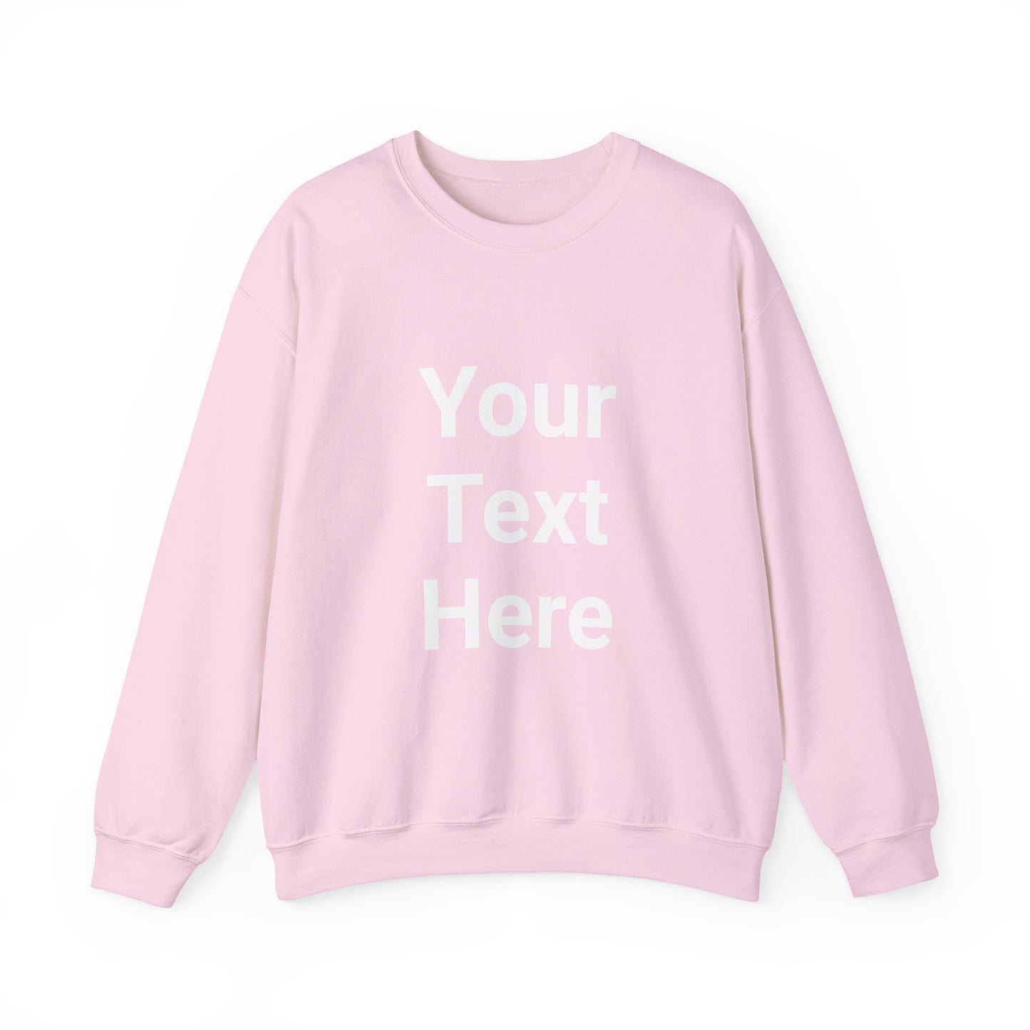 Personaliza esta sudadera de cuello redondo