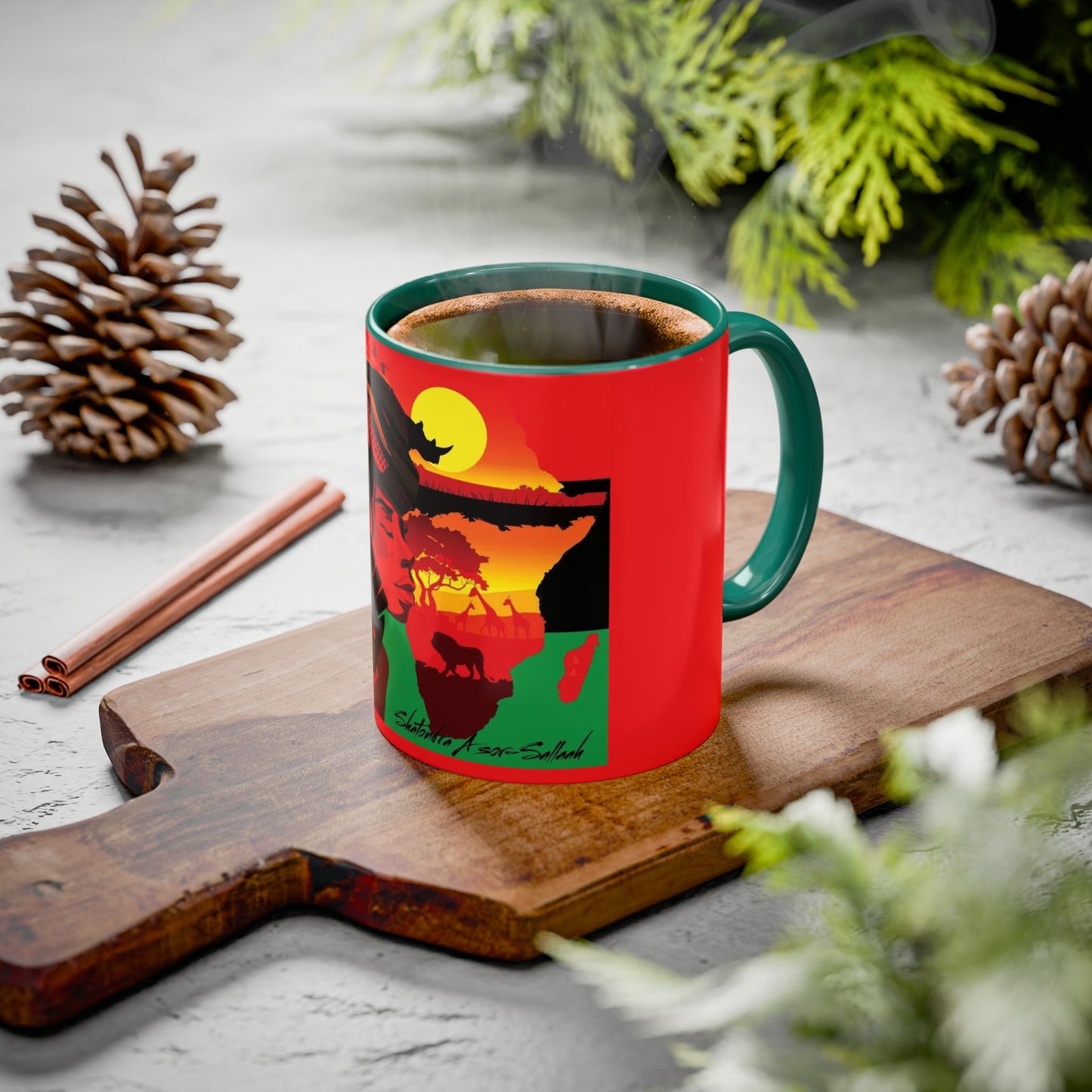 Custom Printed Colorful Mug - Provide A Picture Or Text