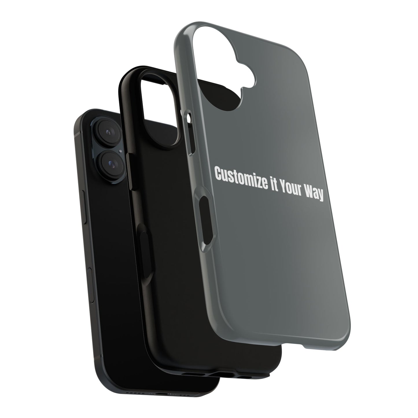 Durable & Protective Phone Case with Customizable Text, Personalized It Your Way image 2