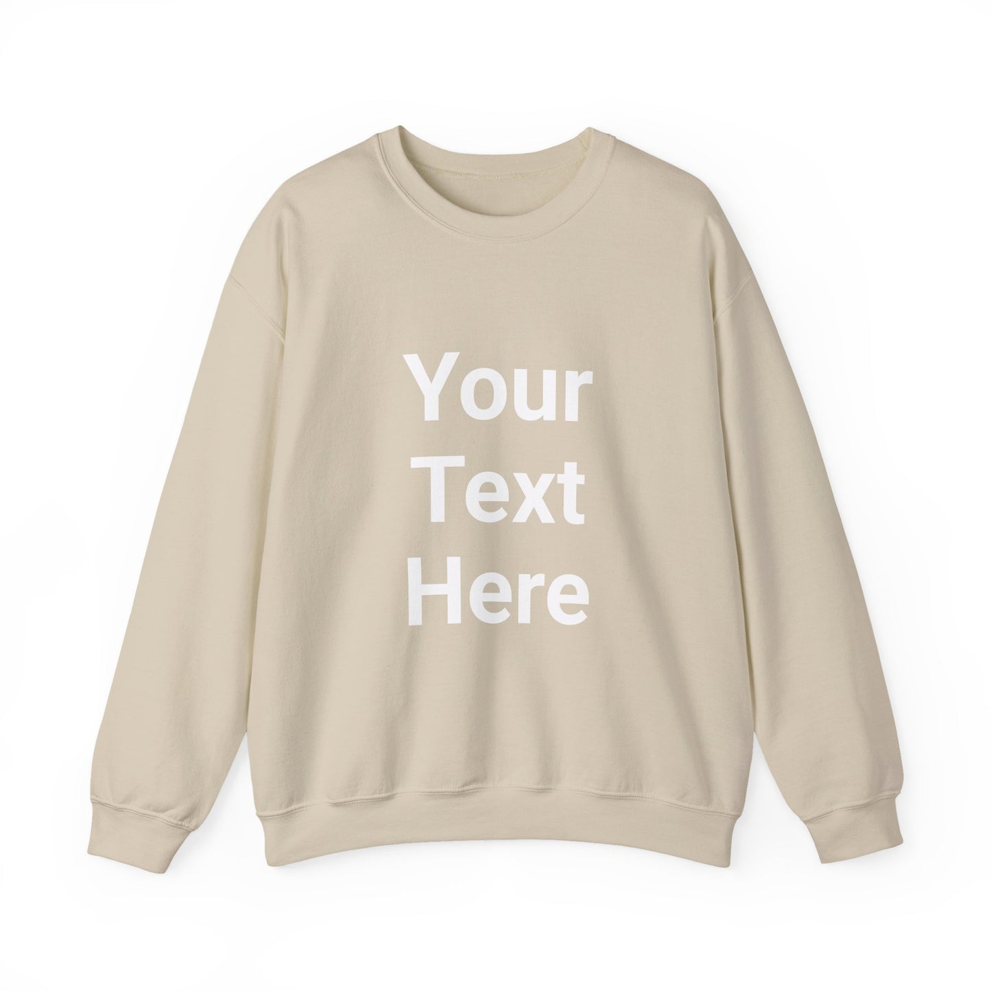 Personaliza esta sudadera de cuello redondo